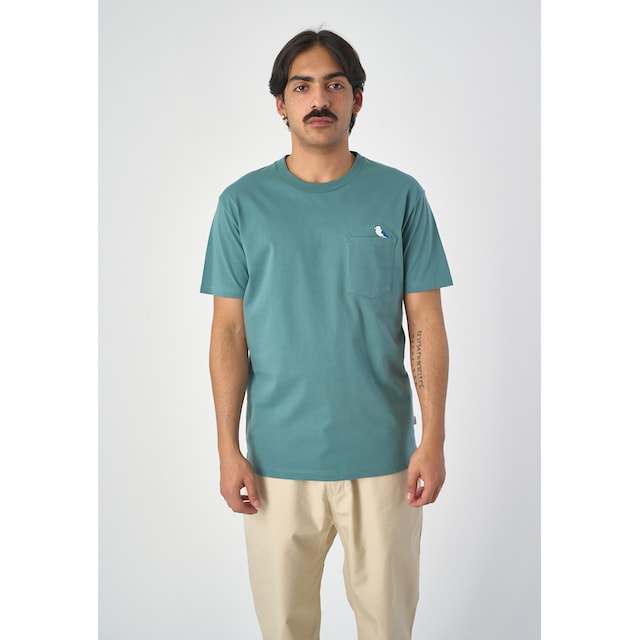 Cleptomanicx T-Shirt »Embro Gull Pocket«, mit lockerem Schnitt ▷ kaufen |  BAUR