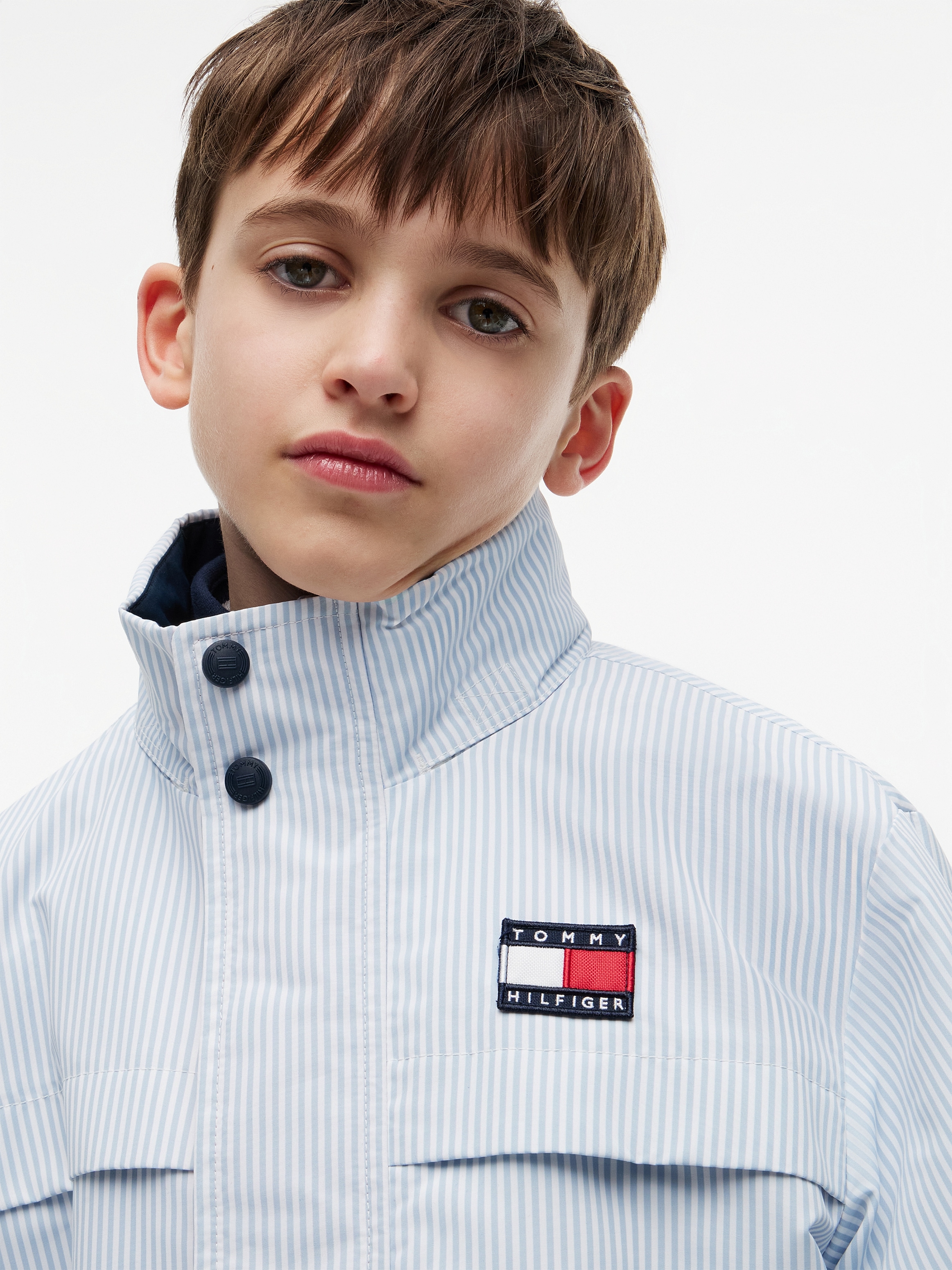 Tommy Hilfiger Allwetterjacke mit Kapuze Kinder bis 16 Jahre