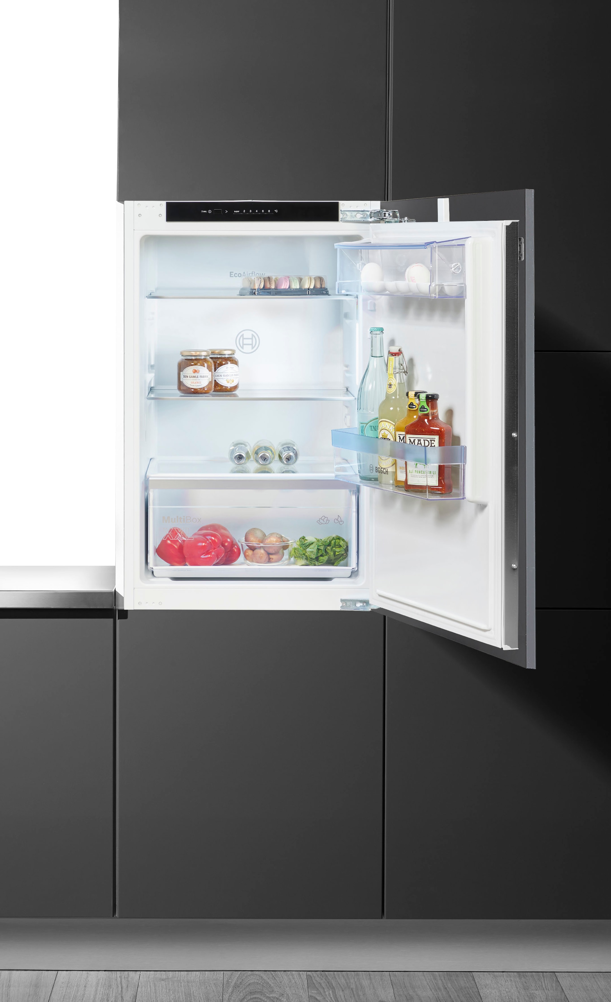 BOSCH Einbaukühlschrank "KIR21VFE0", KIR21VFE0, 87,4 cm hoch, 54,1 cm breit