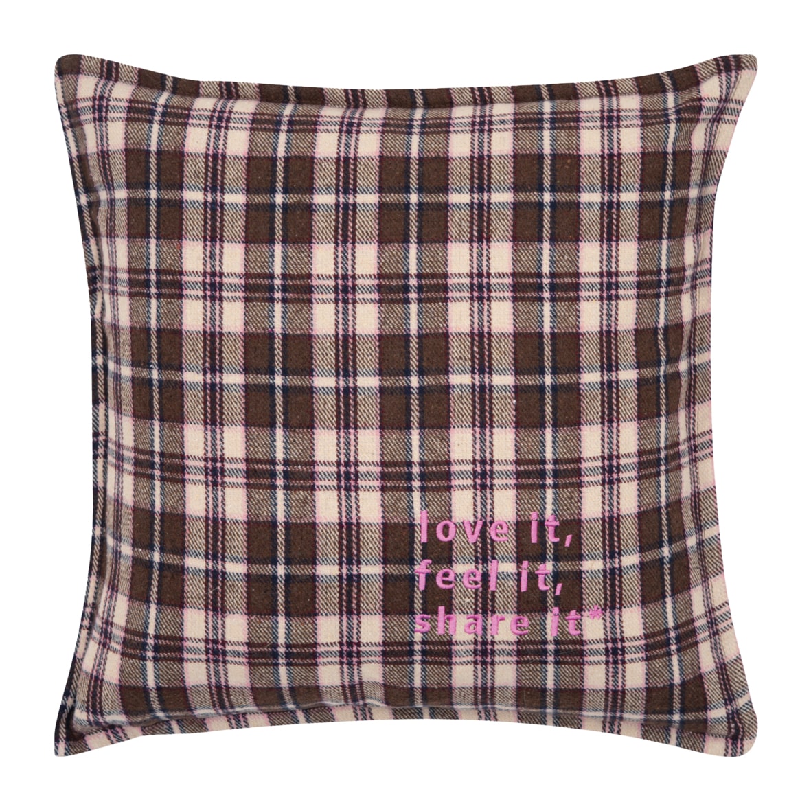 PAD "TARTAN, Made in Europe" Kissenhülle ohne Füllung, Karo-Design, 1 Stück, 45x45 cm