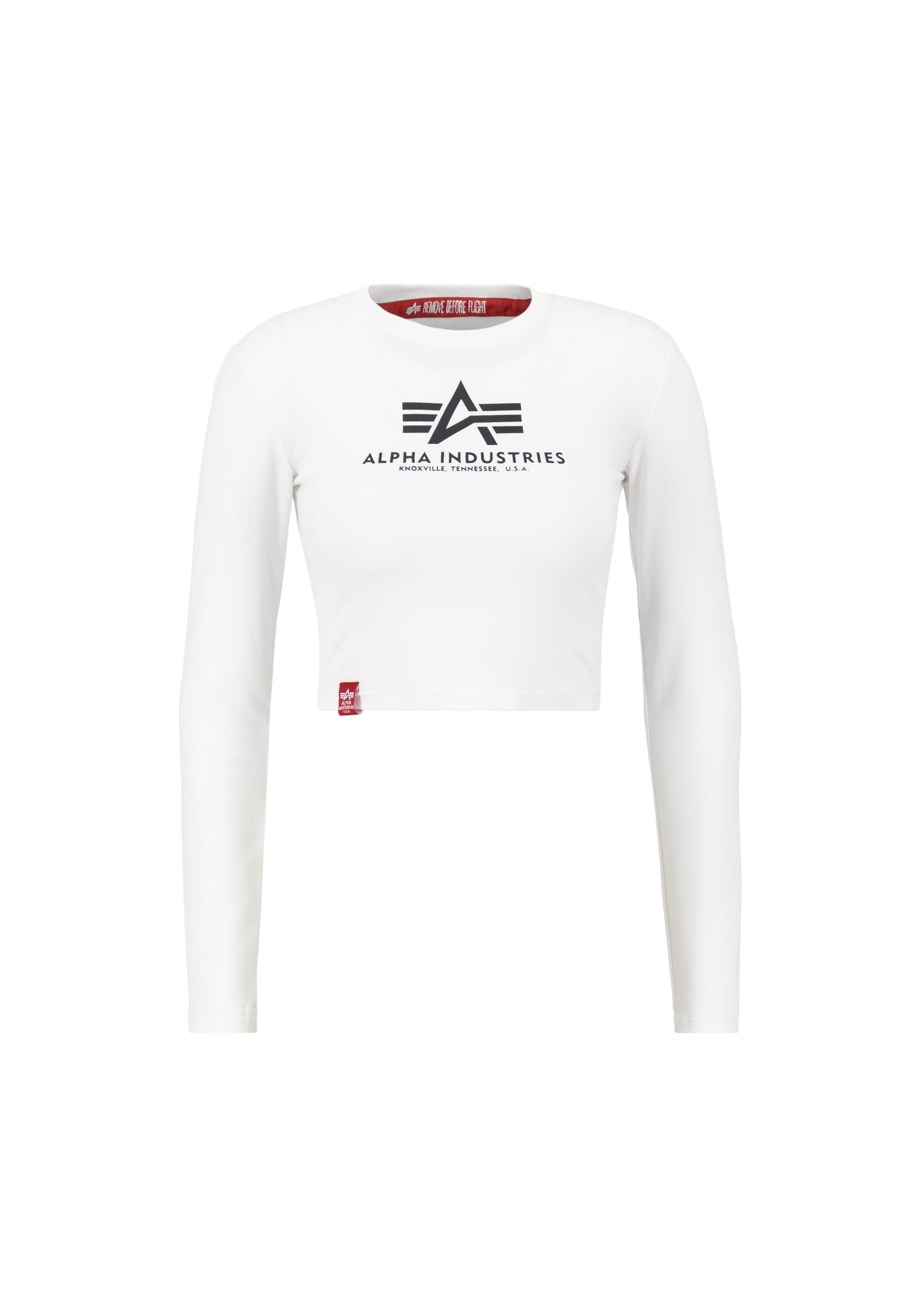 Alpha Industries Sweater "Alpha Industries Women - Longsleeves Basic Cropped LS Wmn"