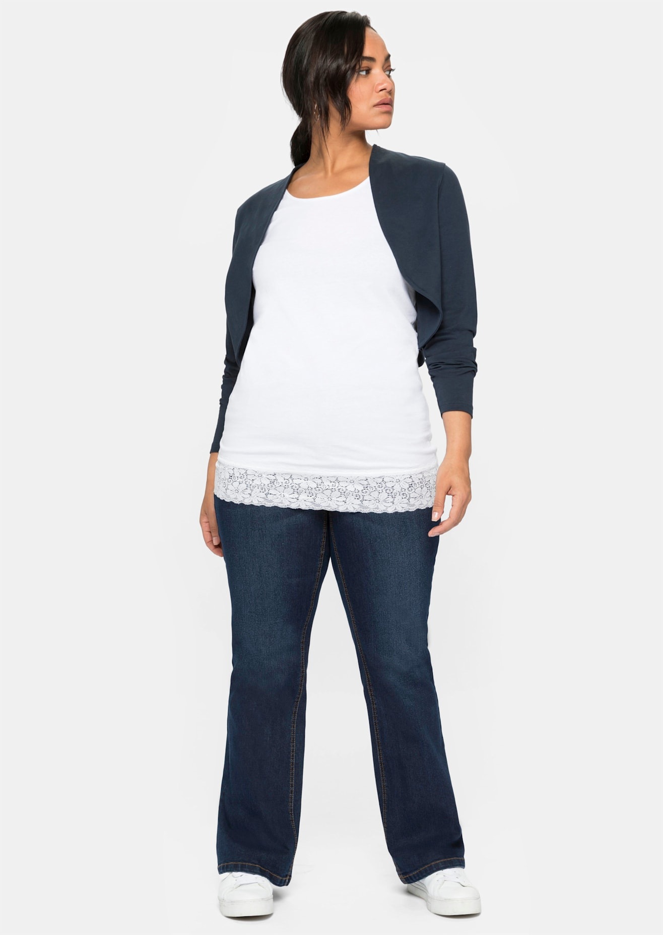 Sheego Bootcut-Jeans, (1 tlg.) günstig online kaufen