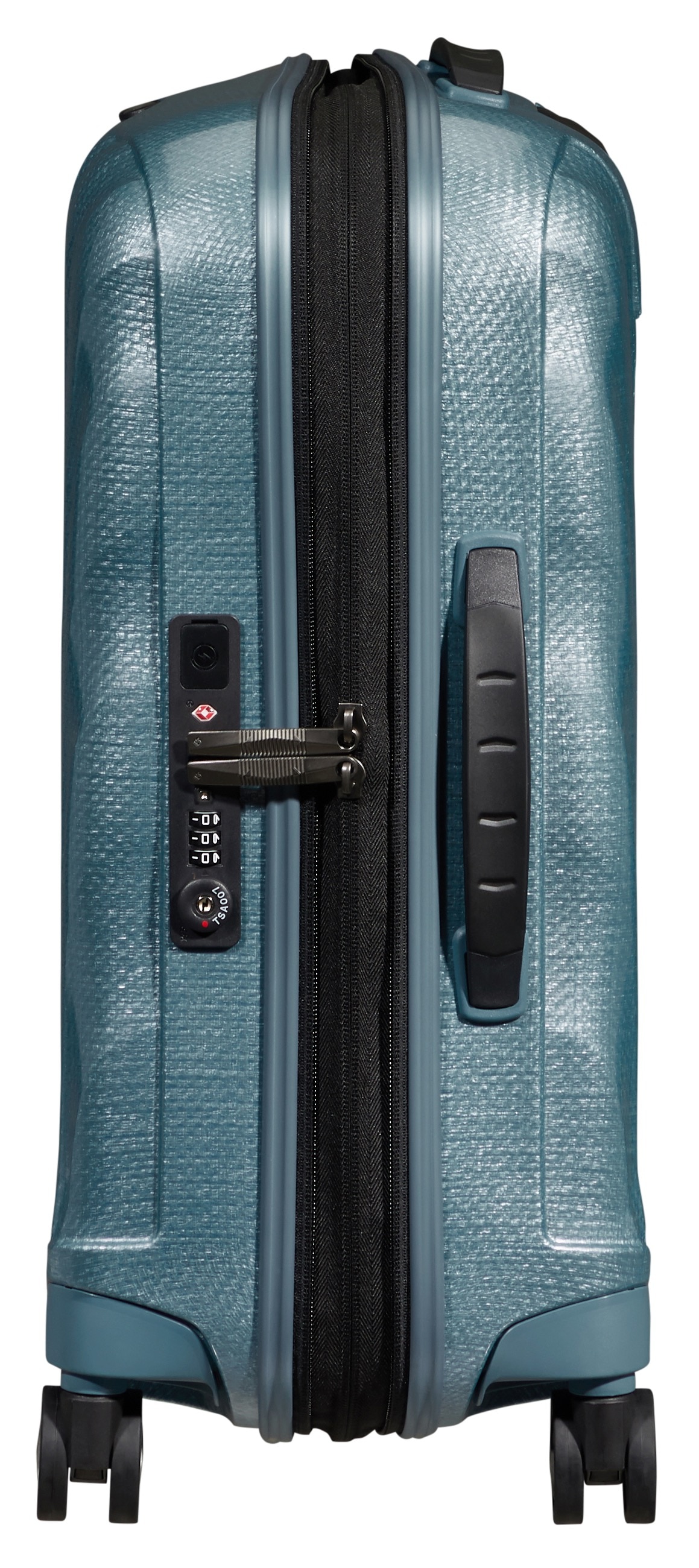 Samsonite Hartschalen-Trolley »C-LITE 55 EXP, verschiedene Farben«, 4 Rollen, Handgepäck-Koffer Volumenerweiterung TSA-Zahlenschloss USB-Schleuse
