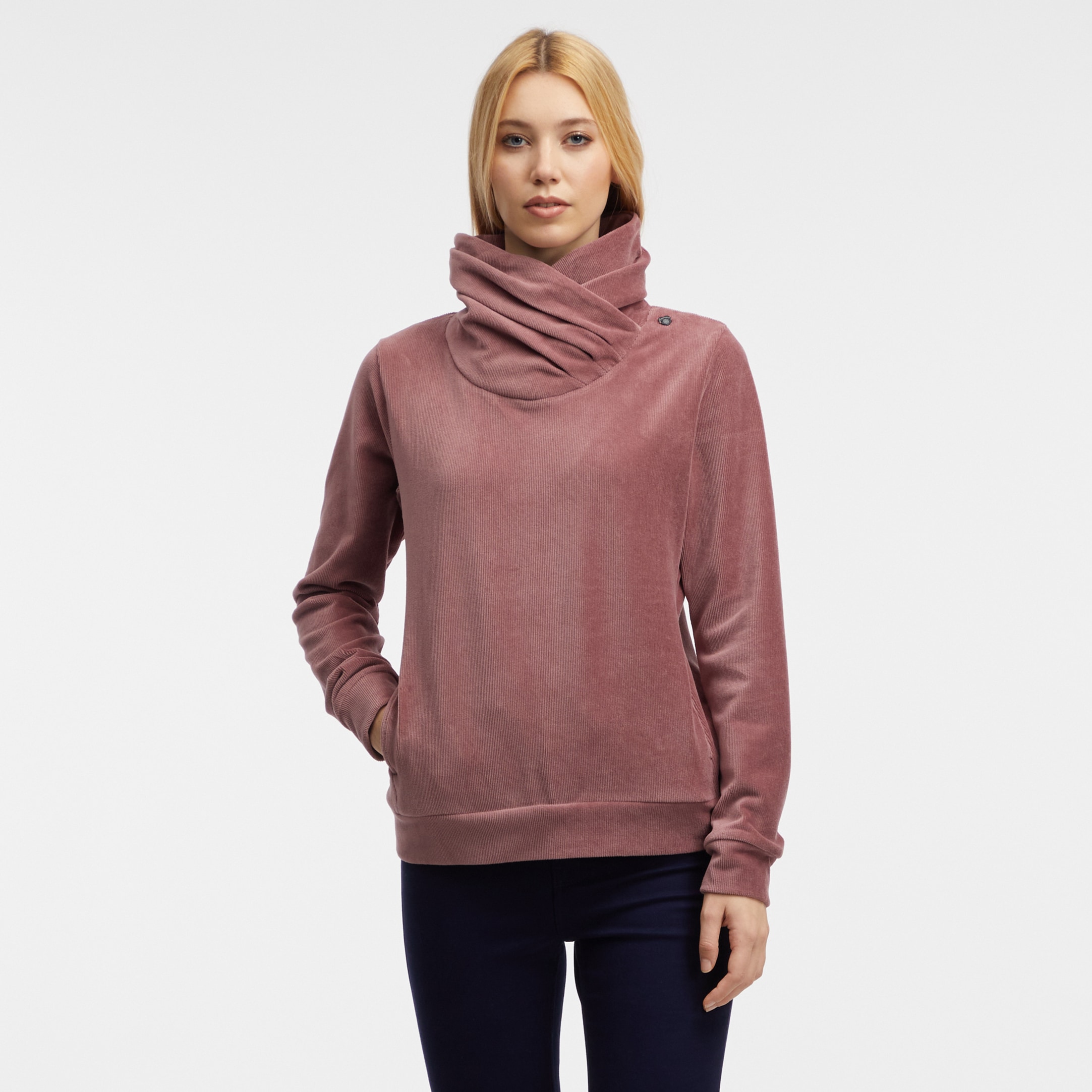 Ragwear Sweatshirt "ANABELKA CORDUROY", in gerippter Cord Optik