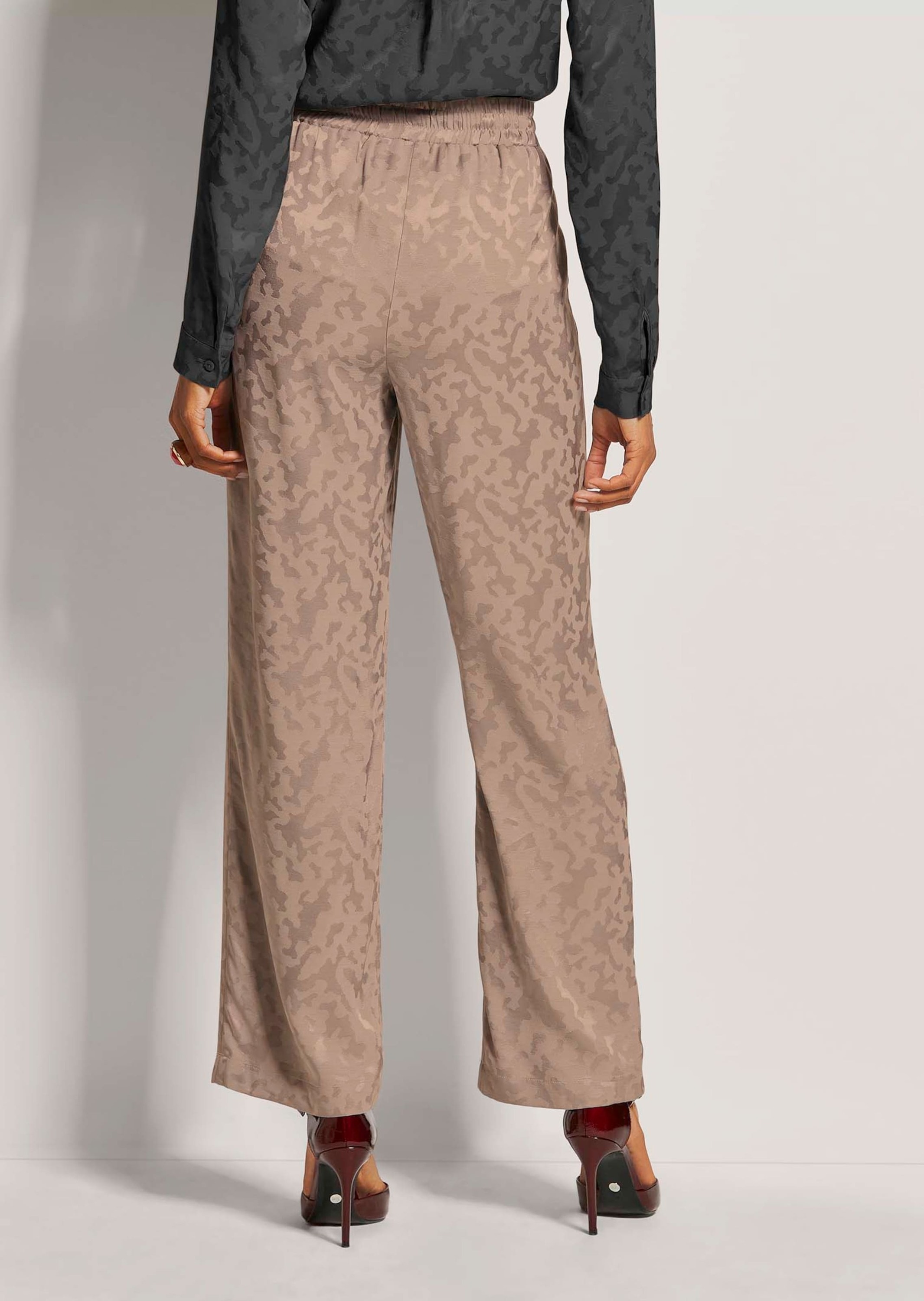 MADELEINE Stoffhose »Hose Jacquard-Hose zum Schlüpfen«