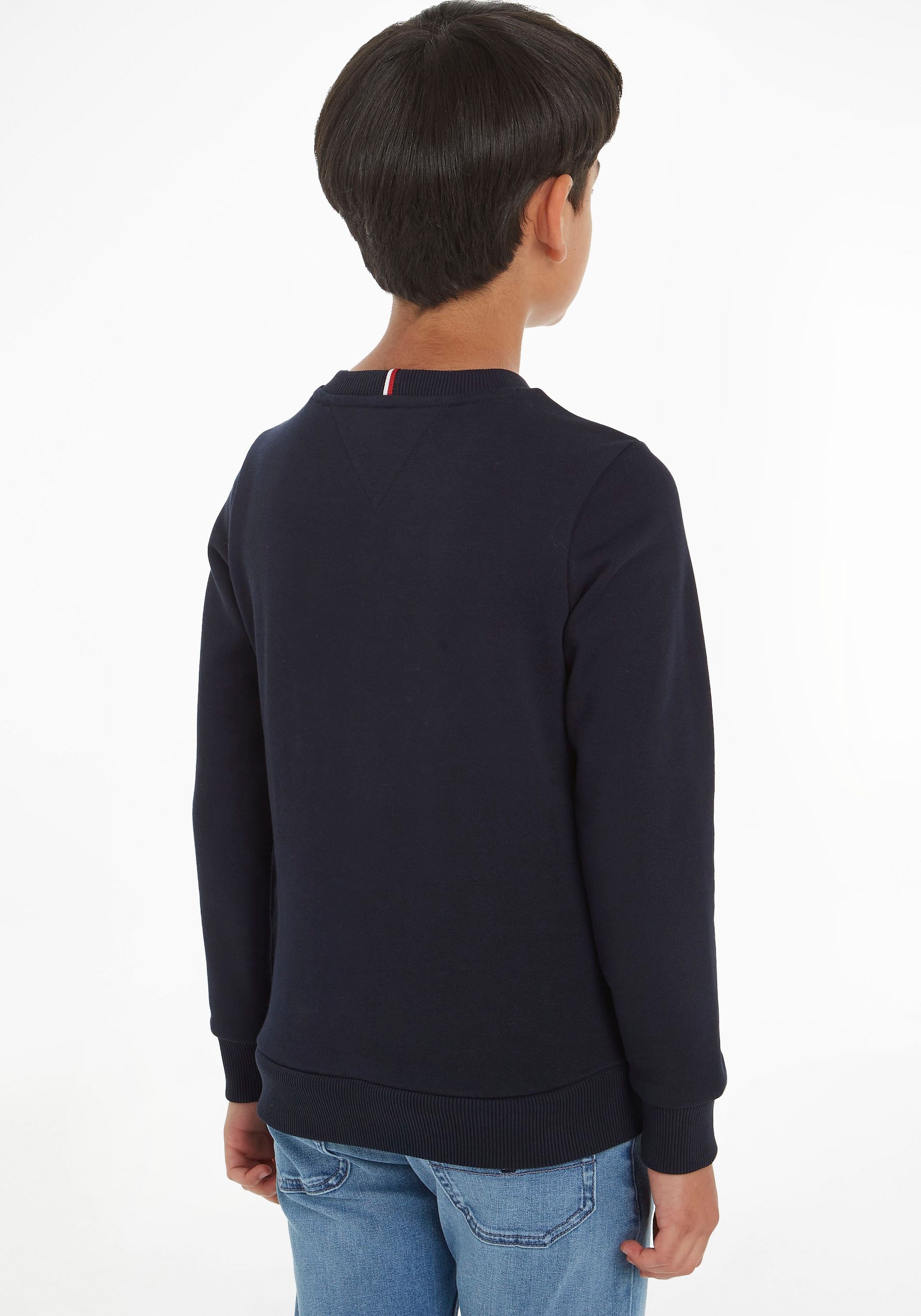 online SWEATSHIRT«, »TH Sweatshirt | BAUR LOGO Tommy Logo Hilfiger kaufen mit großem