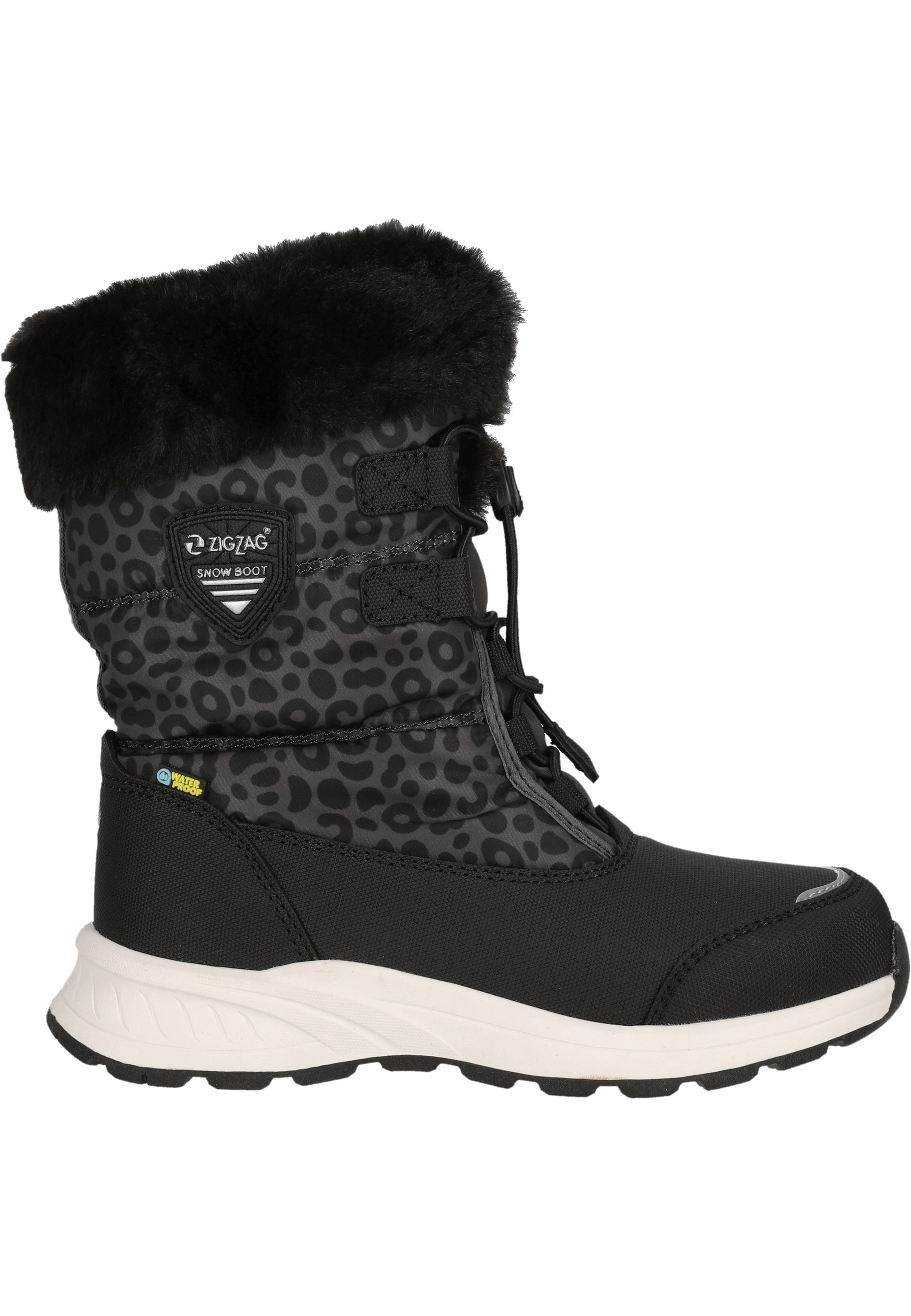 ZIGZAG Stiefel »Wesend«, mit bequemem Kunstfellbesatz und Allwetterprofil