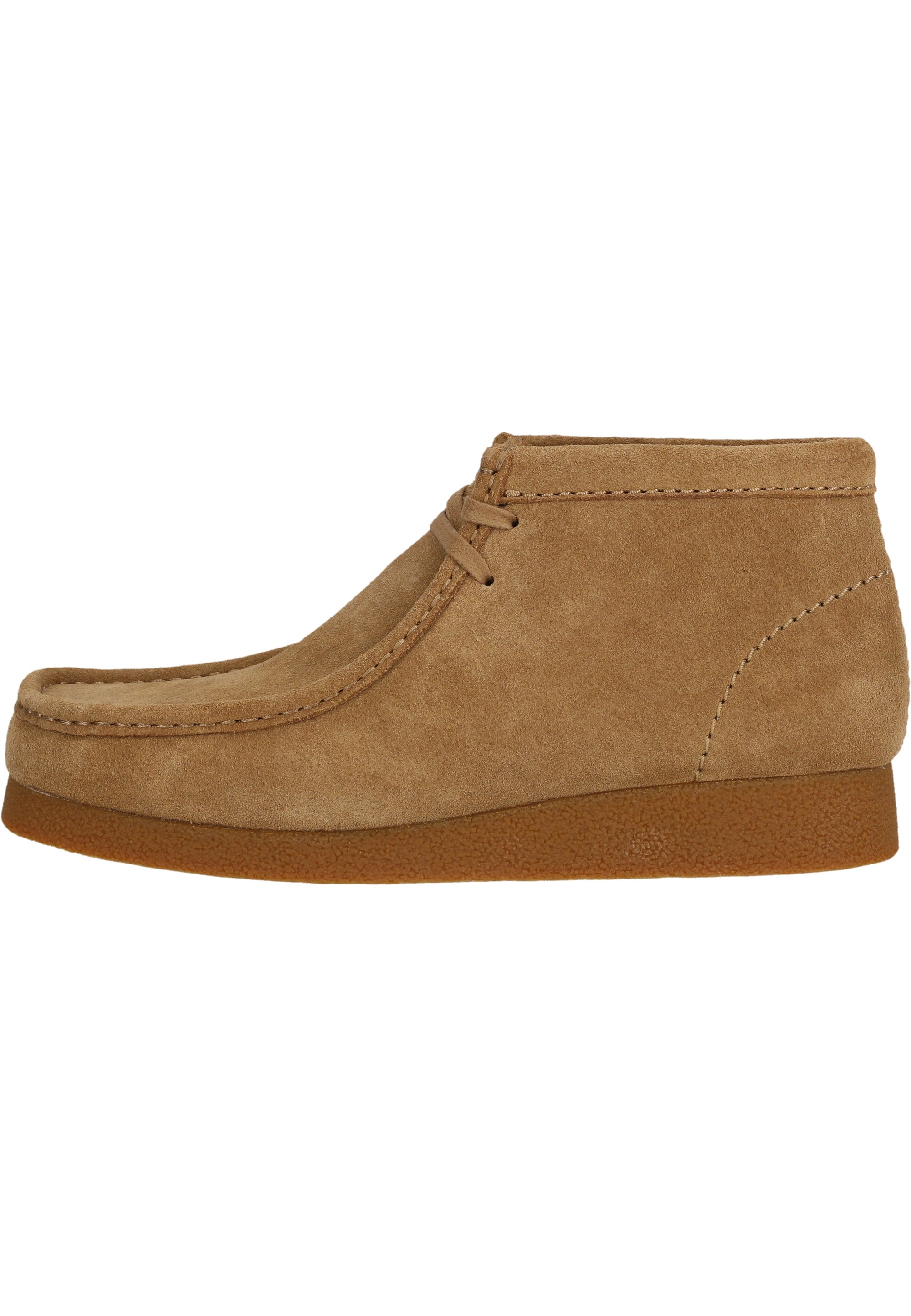 Clarks Schnürschuh "Wallabee", mit hochwertigem Wildleder-Finish günstig online kaufen