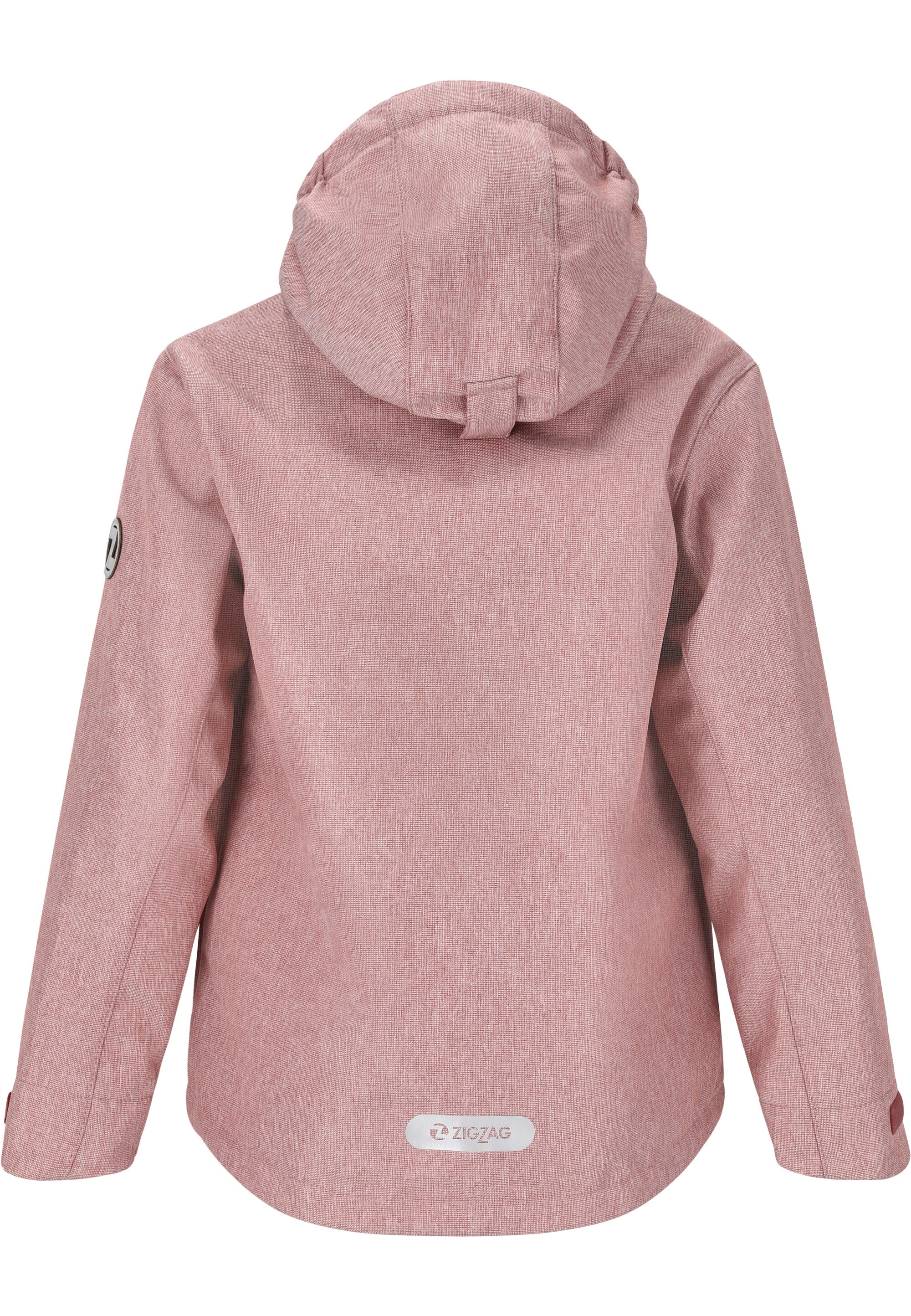 ZIGZAG Softshelljacke »MANONE MELANGE WATERPROOF«, mit weichem Innenfleece