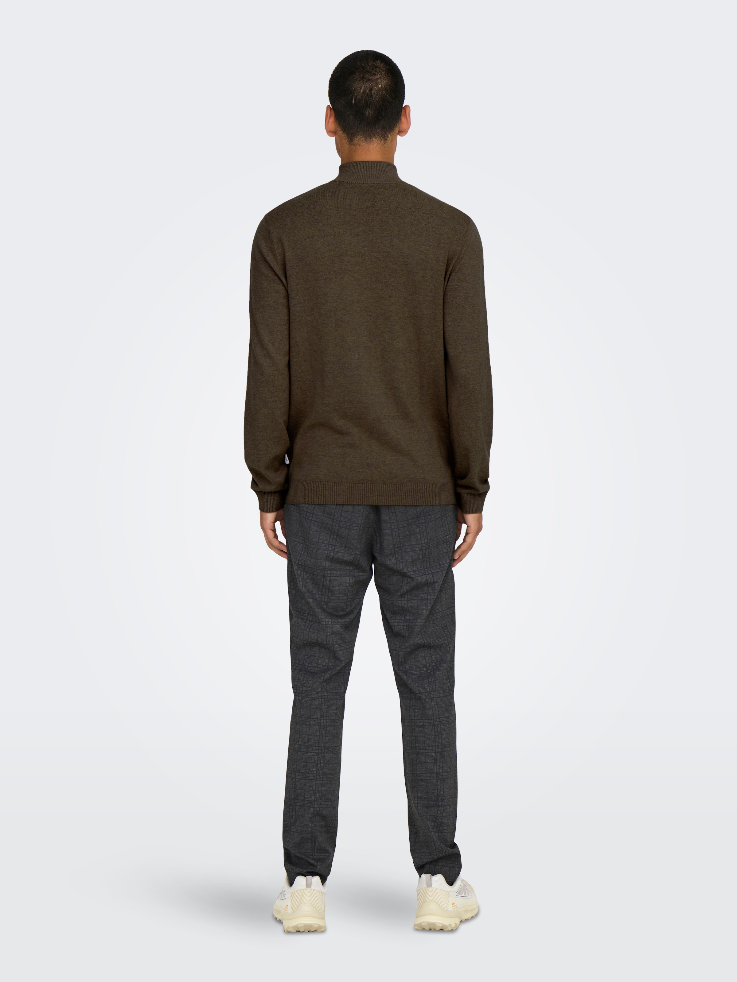 ONLY & SONS Troyer »ONSLOUI REG 12 MEL HALF ZIP KNIT NOOS«