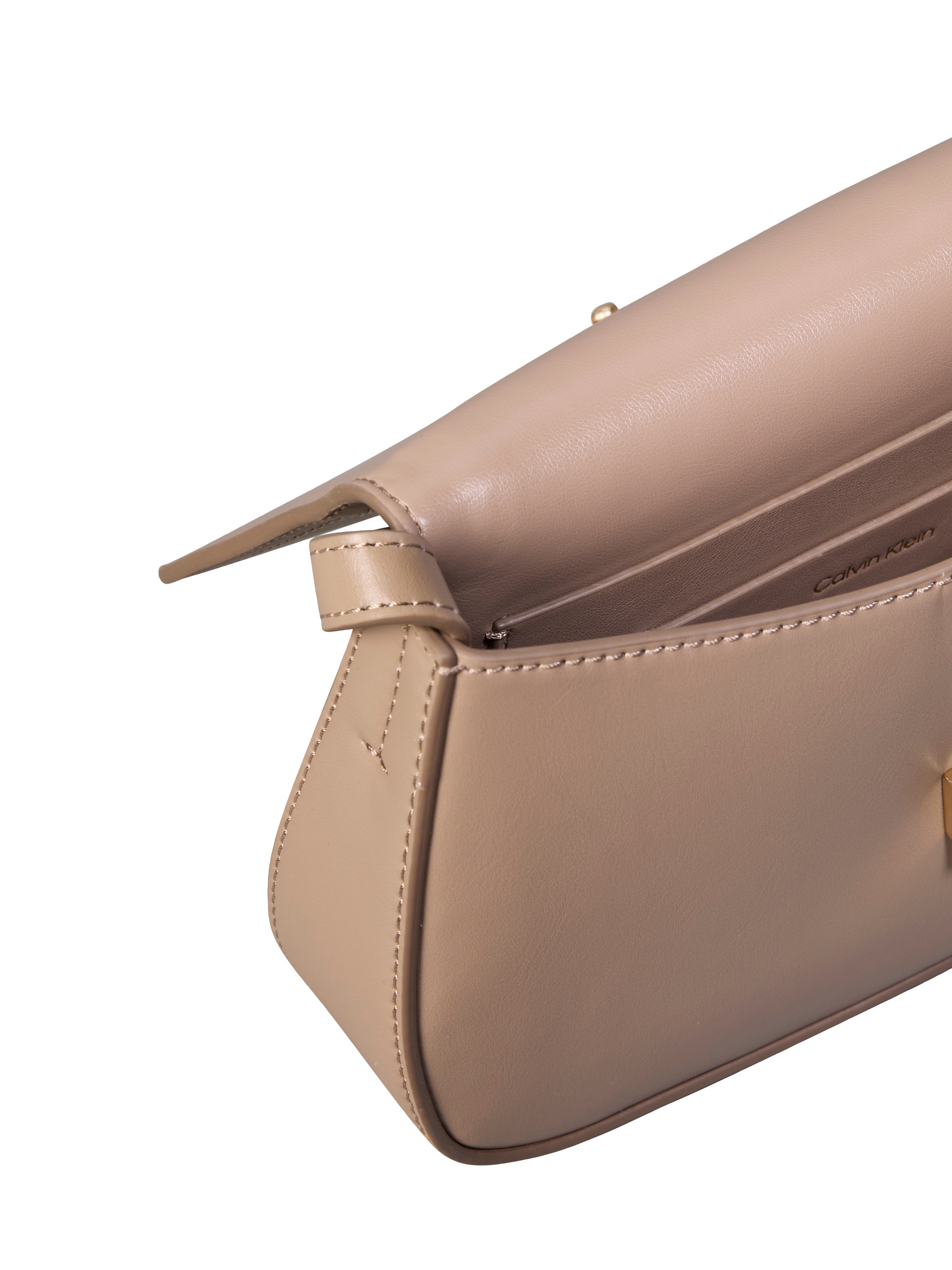 Calvin KLEIN Tasche - Mini Bag CK FLAP beige damen 4