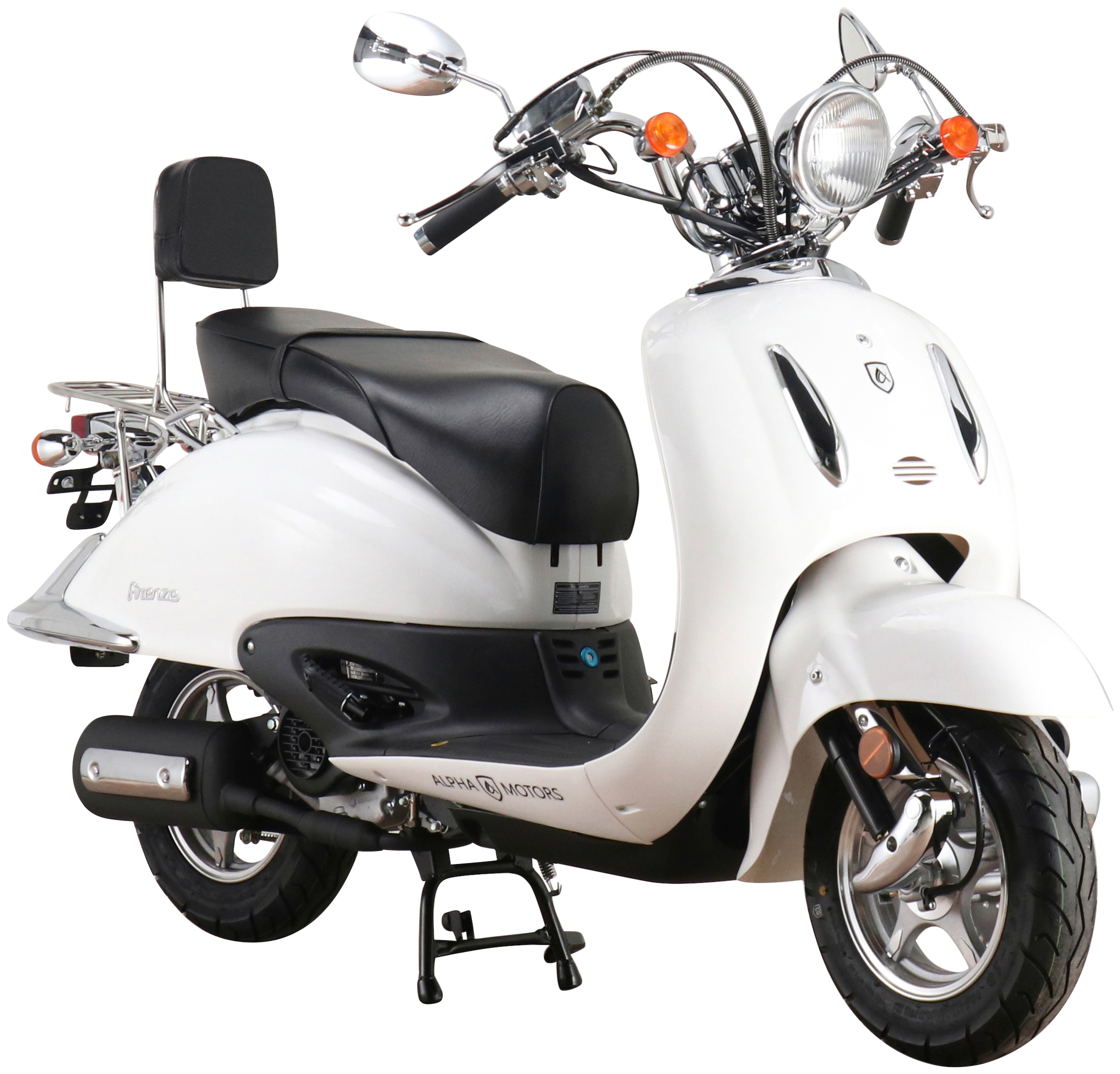 Alpha Motors Motorroller »Retro | BAUR PS Firenze«, 45 km/h, 50 cm³, 5, 3 Euro