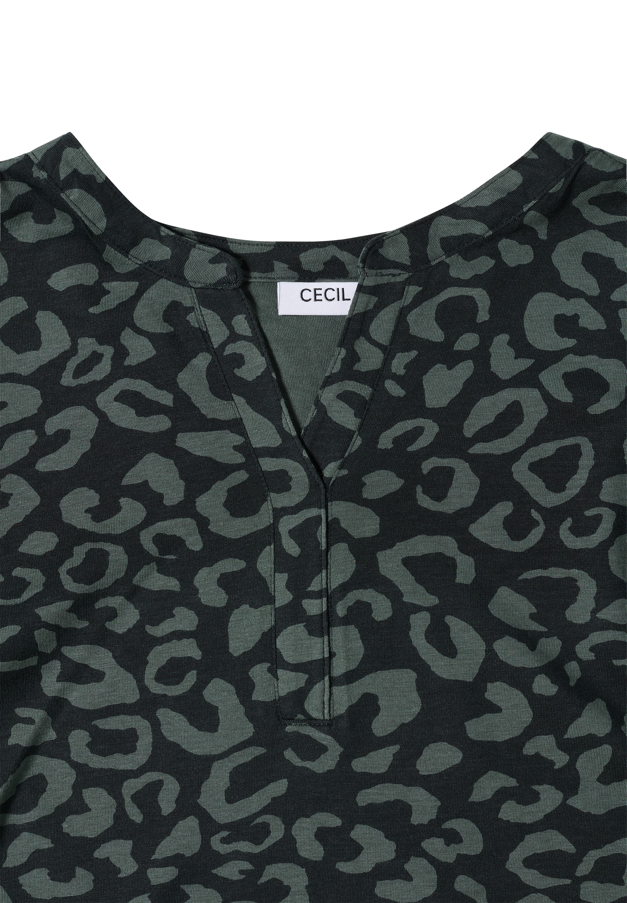 Cecil Tunikashirt, mit Leomuster