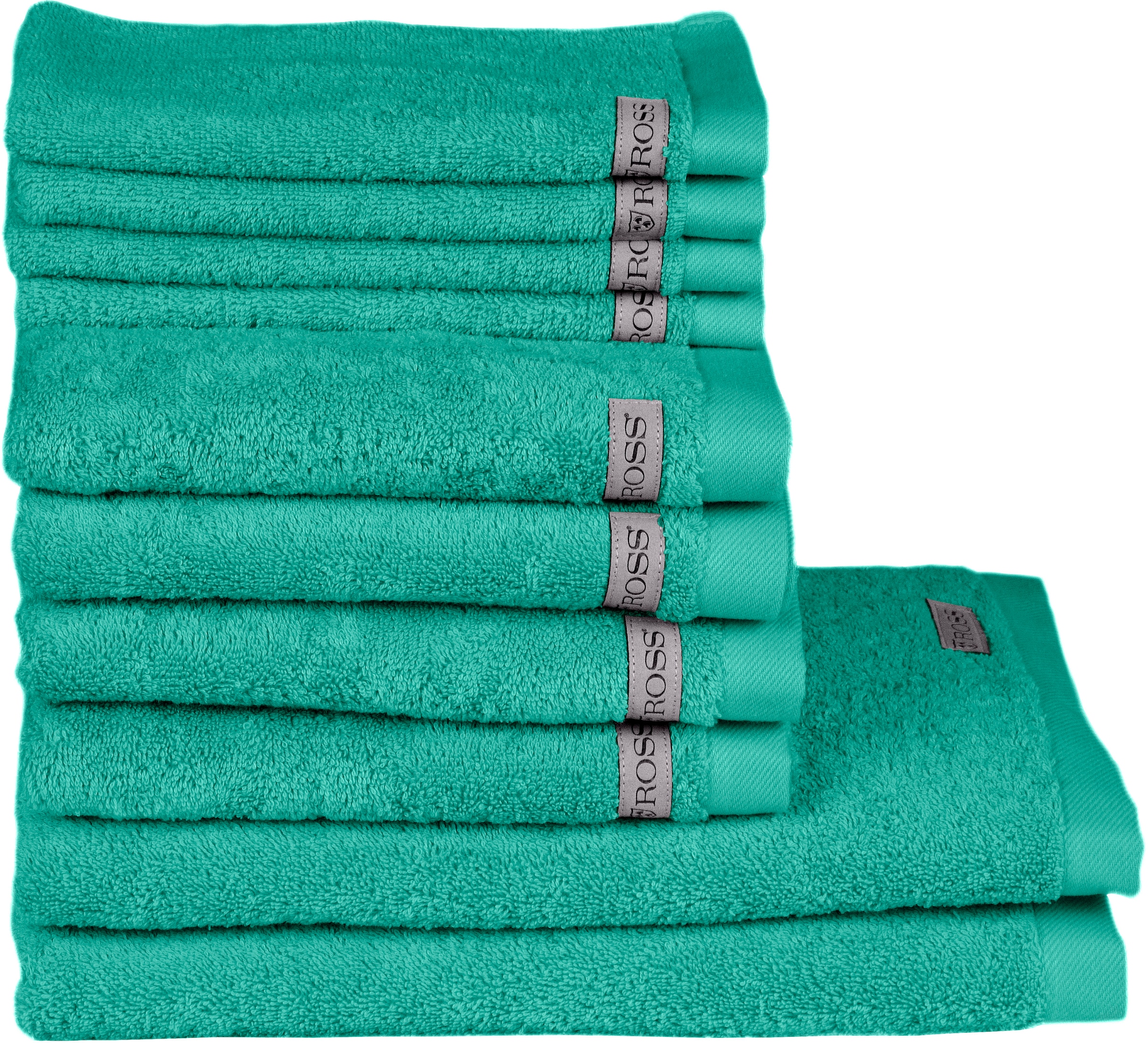 ROSS Handtuch Set "Sinfonie" Set Frottier beinhaltet Gästetücher, Handtücher und Badetücher