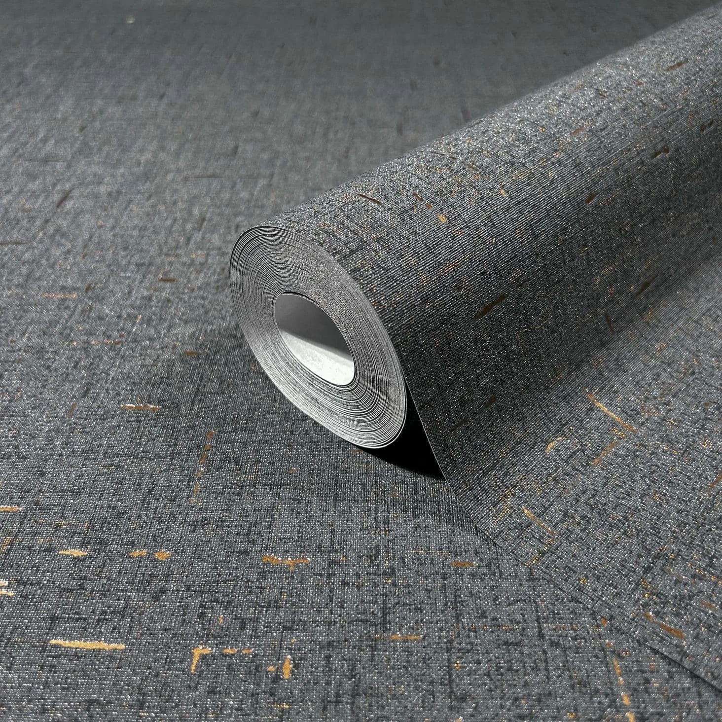 Marburg Vliestapete »Tapete Fine Line« uni geprägt moderne Vliestapete für Wohnzimmer Schlafzimmer Küche