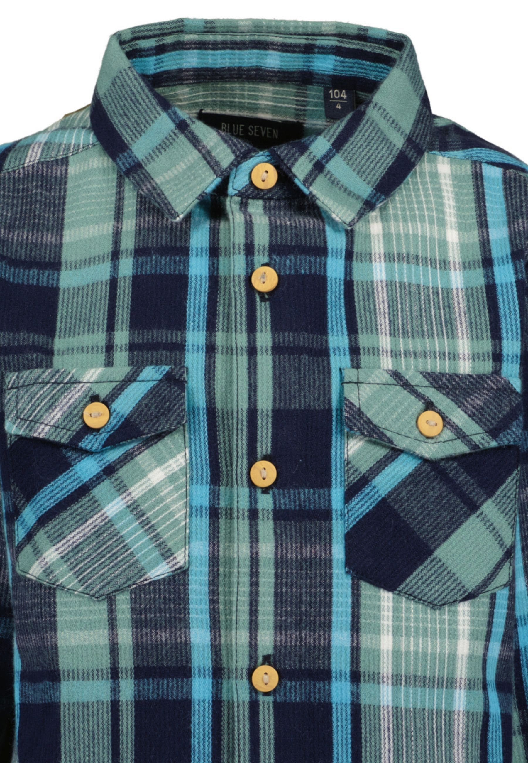 Blue Seven Langarmhemd »Karohemd« 1