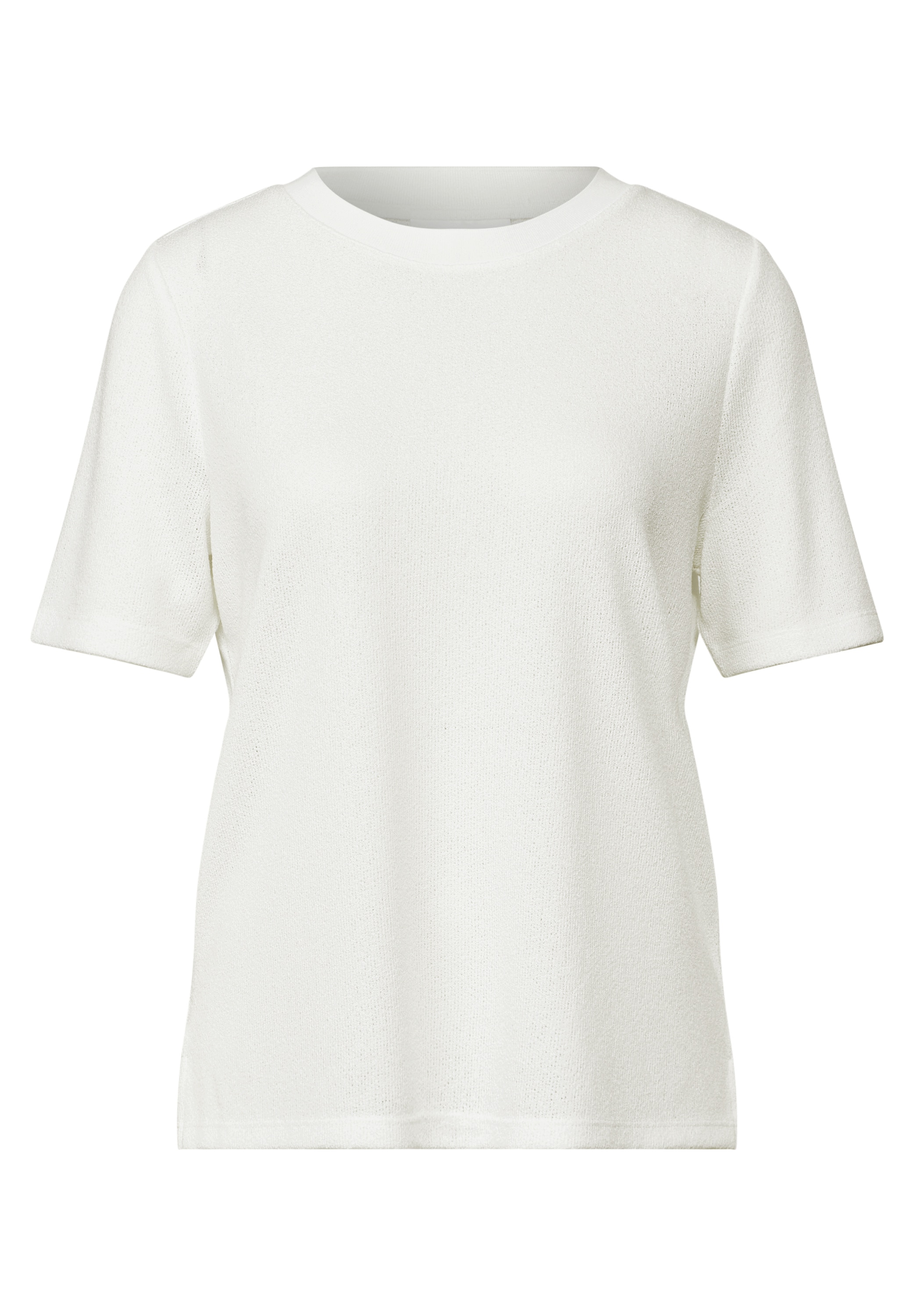 STREET ONE STUDIO T-Shirt, aus elastischem Materialmix