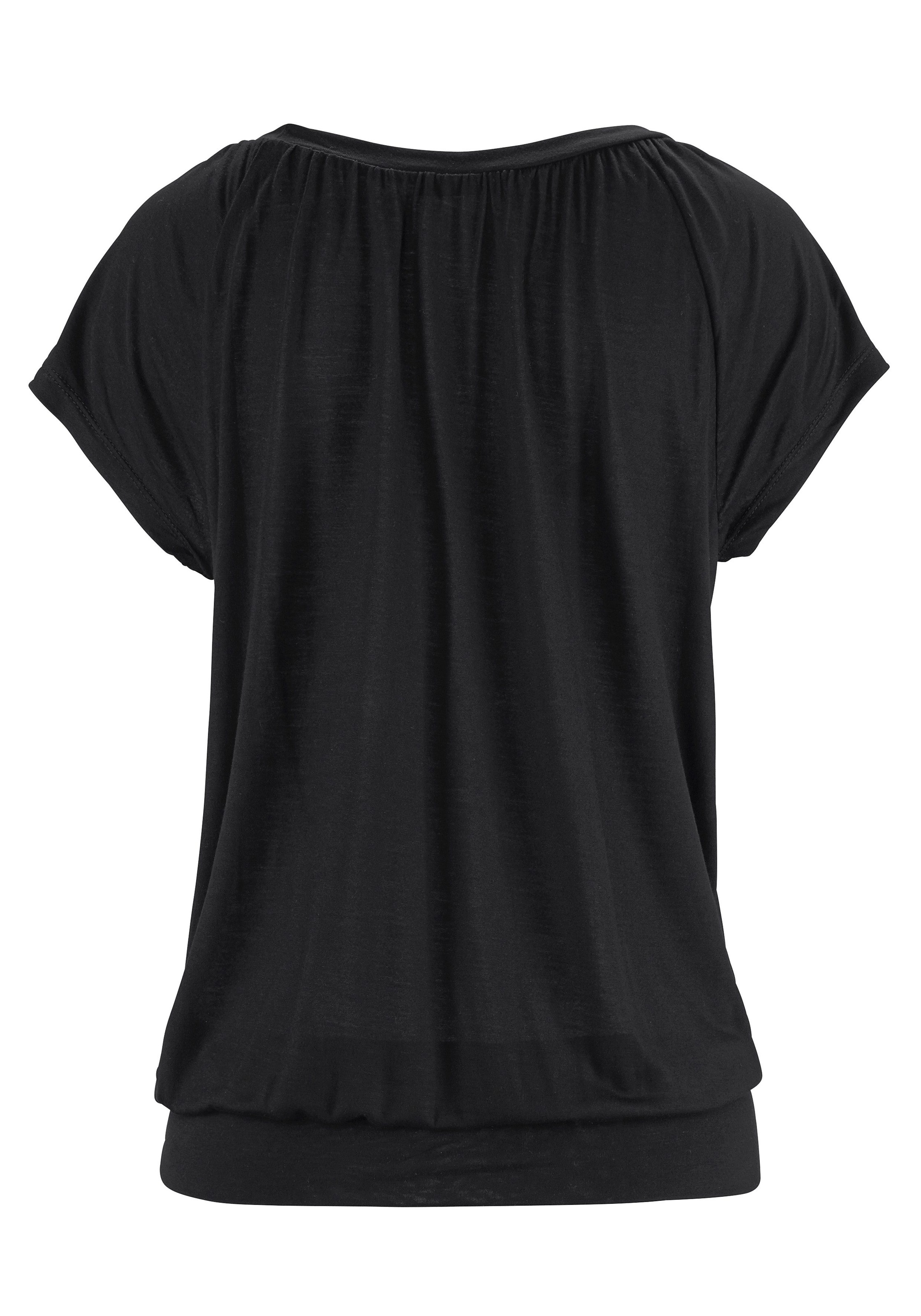LASCANA V-Shirt Black 44/46 3