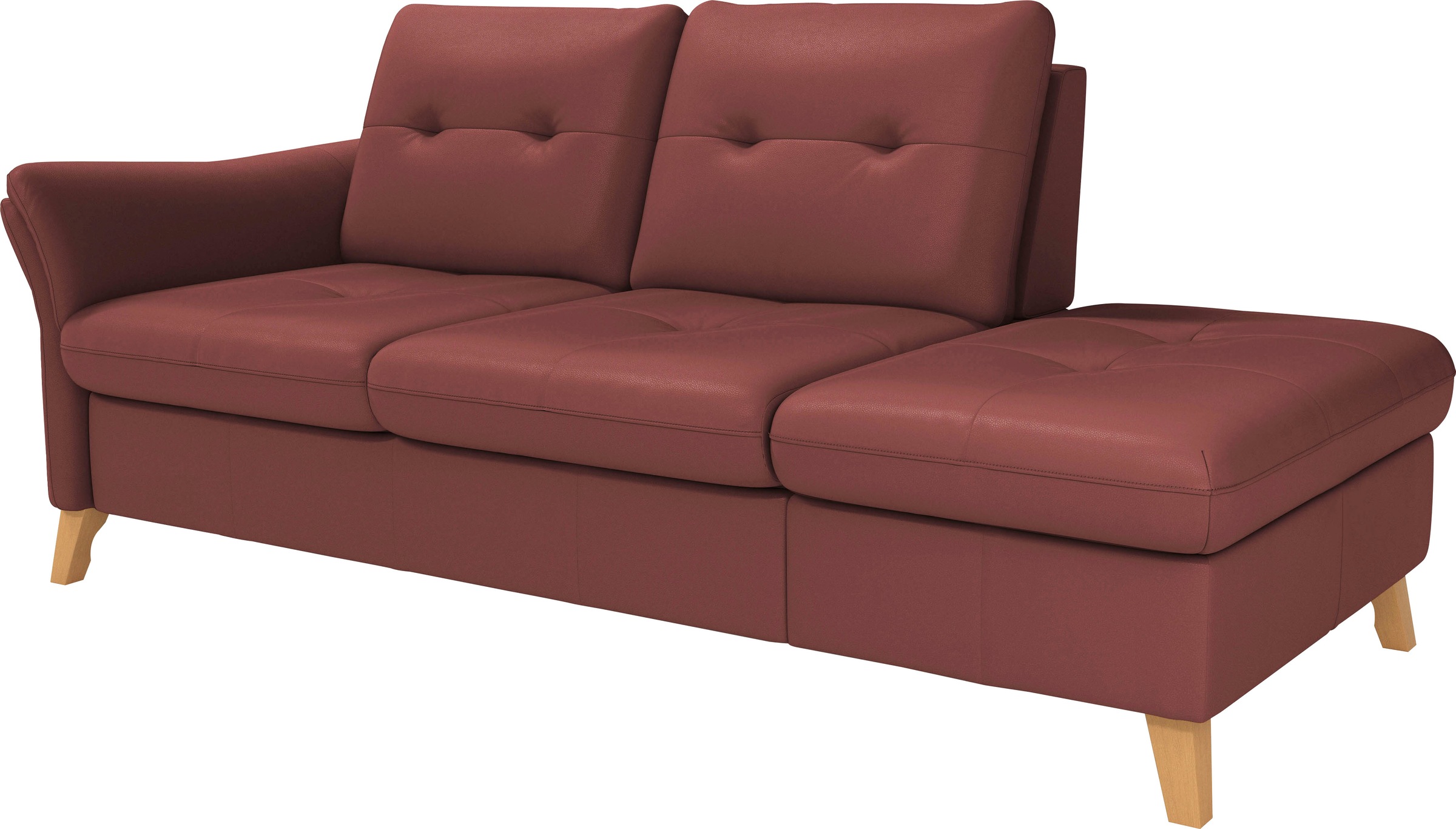 Thumbnail - sit&more Recamiere "Göteborg" inklusive Federkern