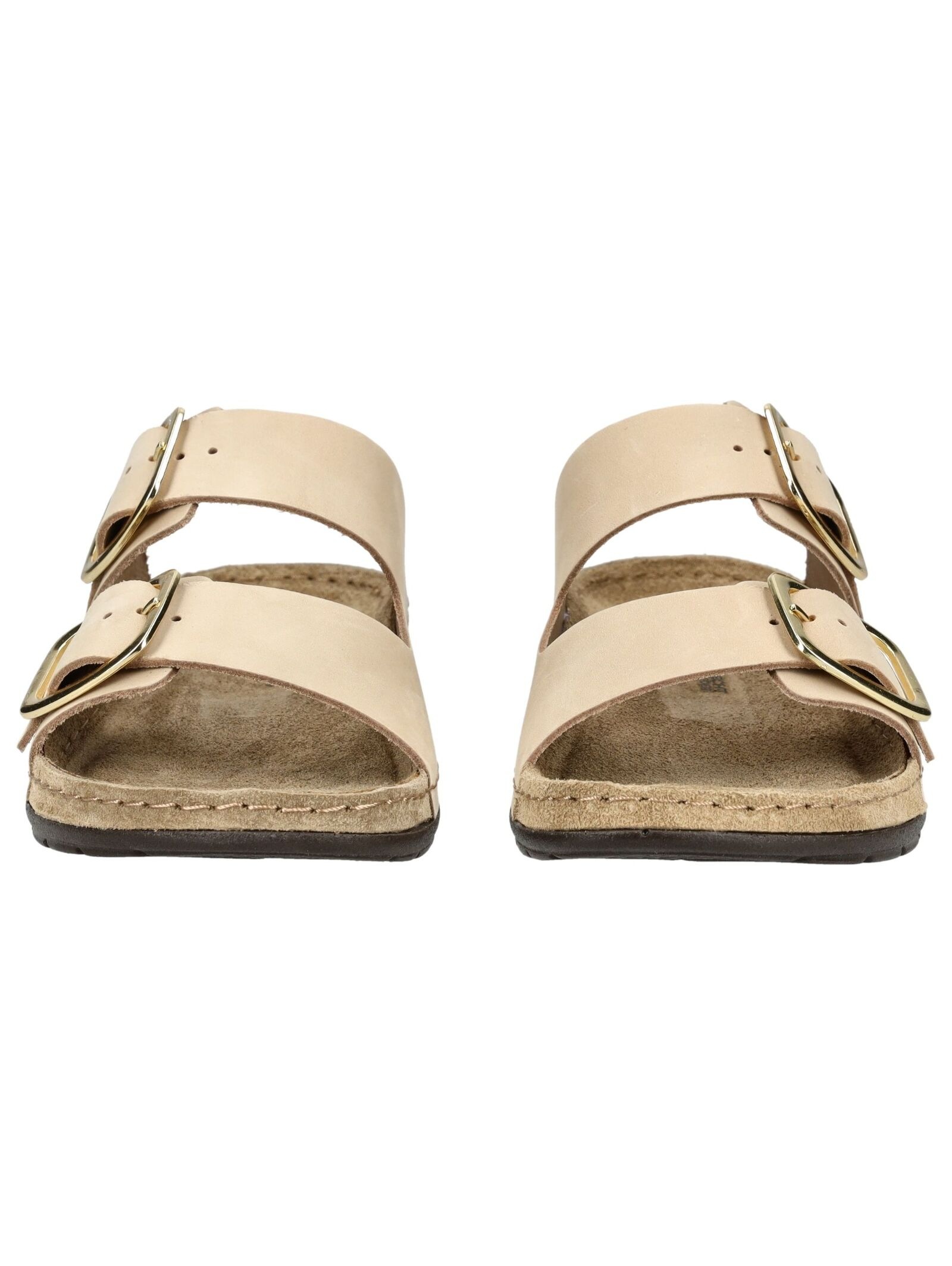 Rohde Pantoletten Nubukleder Slippers Beige 40 5