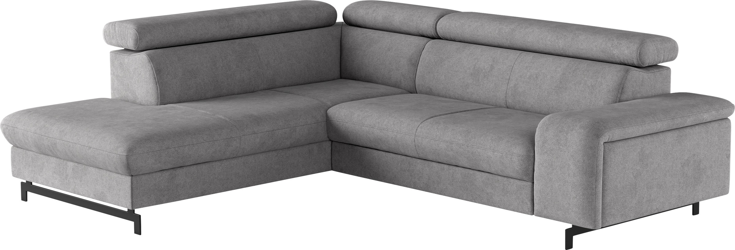 COTTA Ecksofa "Emma L-Form", mit Kopfteilverstellung, wahlweise mit Bettfun günstig online kaufen
