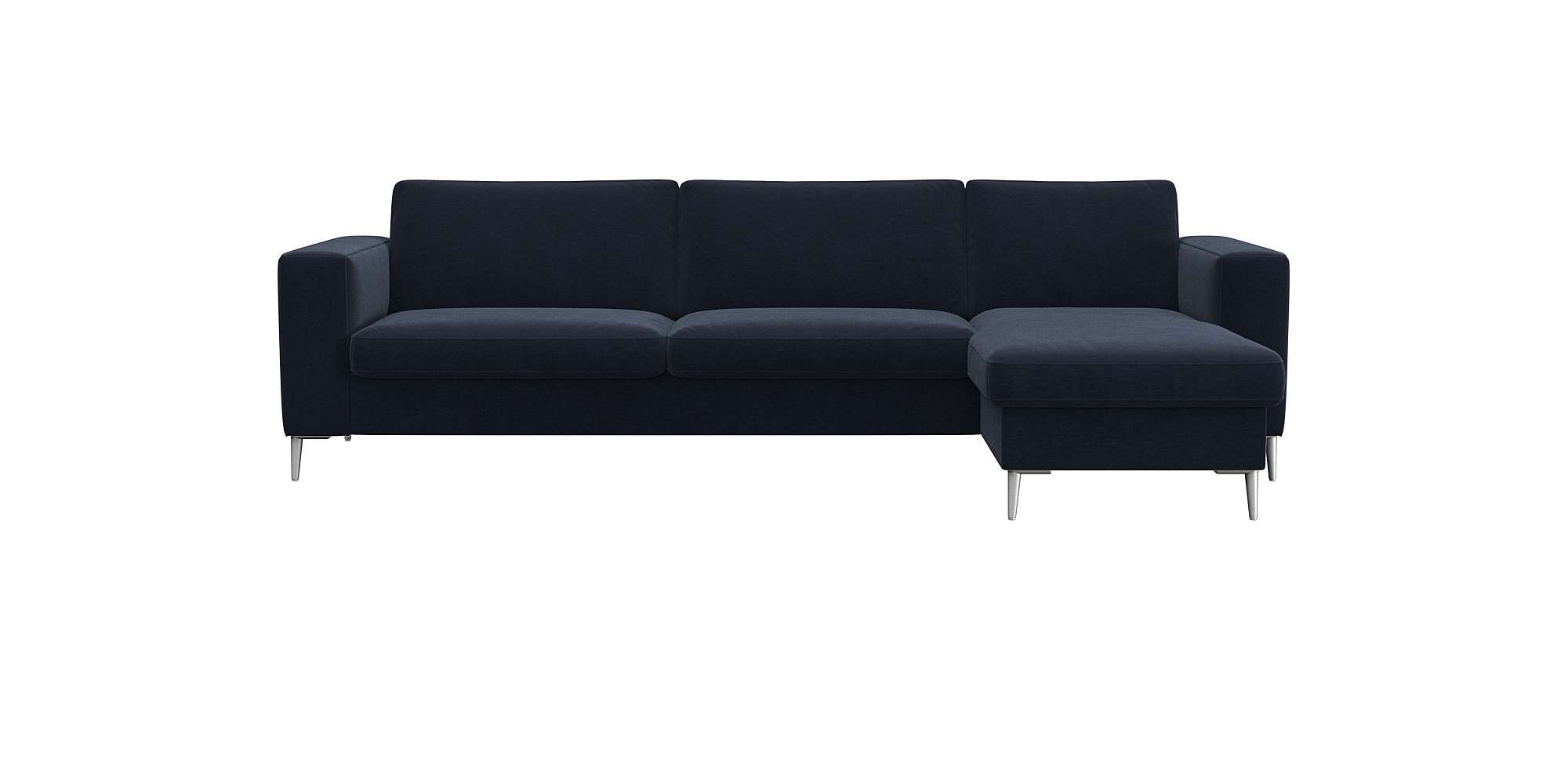 FLEXLUX Ecksofa "Fiore, super Sitzkomfort durch Kaltschaum im Sitz, L-Form" günstig online kaufen
