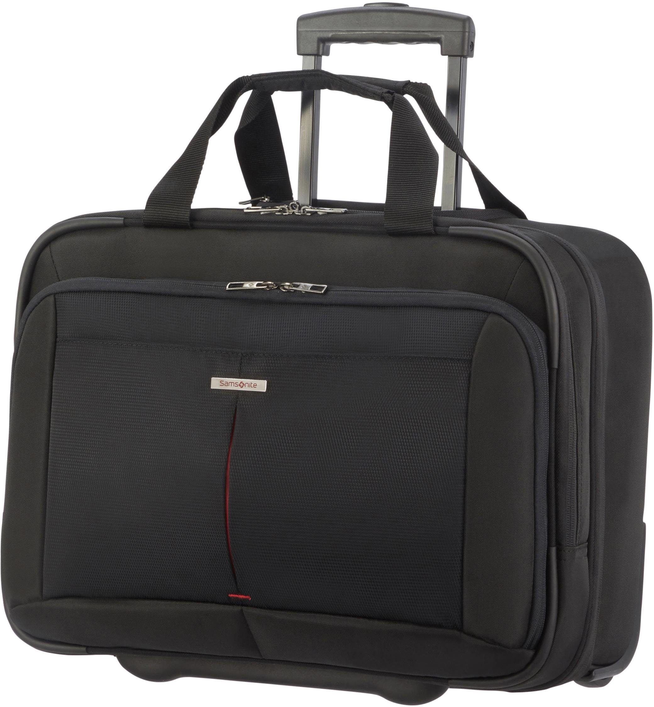 Samsonite Business-Trolley »Guardit 2.0 Rolling Tote 17.3, black«, 2 Rollen, Handgepäck Geschäfts-Reisekoffer mit 17,3 Zoll Laptopfach