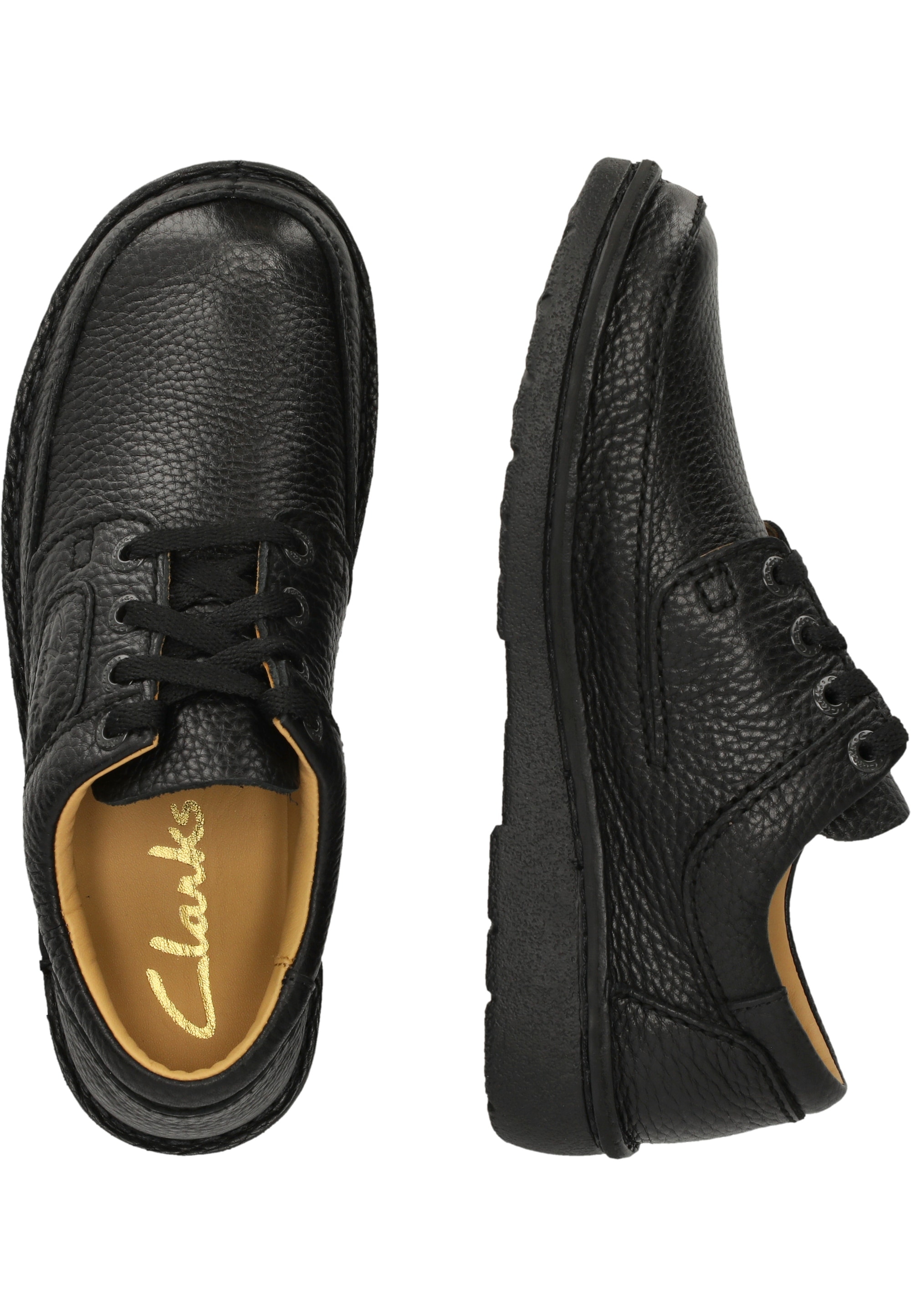 Clarks Schnürschuh »Nature X Ease«, mit dämpfender Sohle