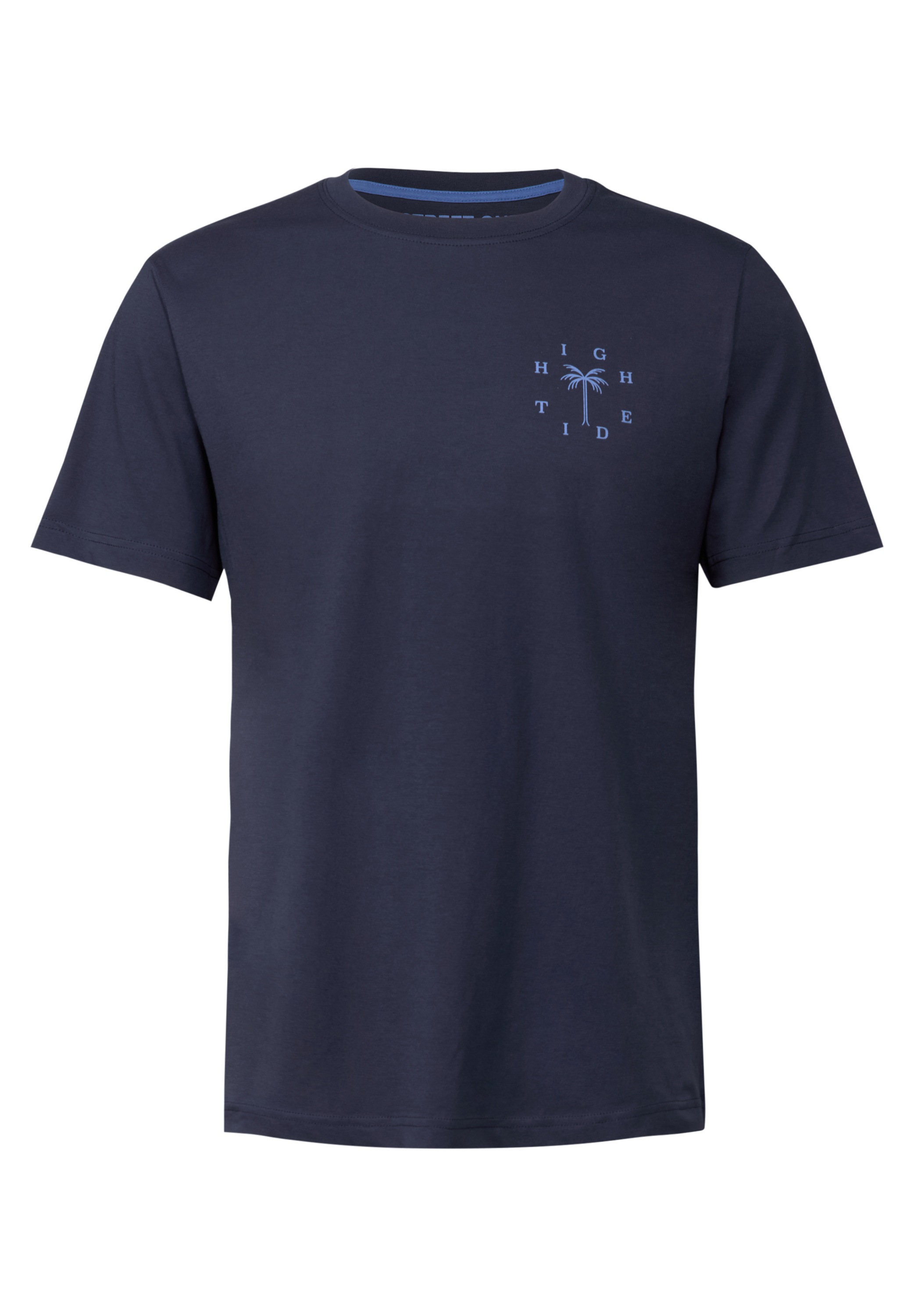 STREET ONE MEN T-Shirt, mit Rundhalsausschnitt