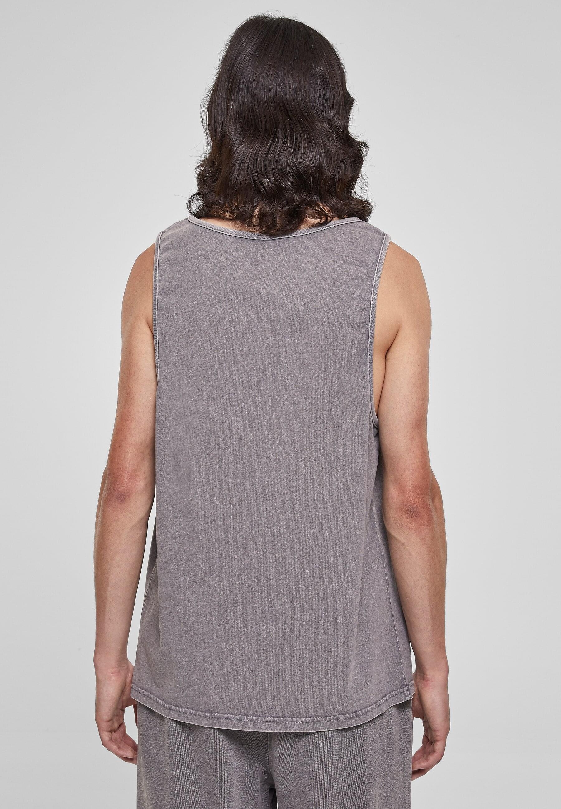 URBAN CLASSICS Tanktop »Urban Classics Herren Heavy Oversized Acid Wash Tank«, (1 tlg.)