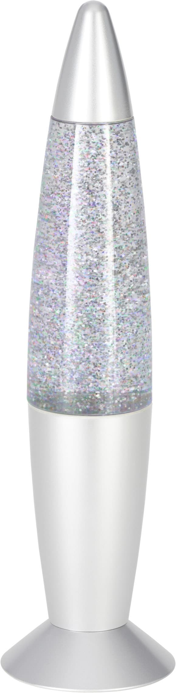 EGLO LED Tischleuchte »GLITTER« LED-Modul 1 Stk. LED Lavalampe Glitter, RGB Glitzerlampe mit Timer und Farbwechsel