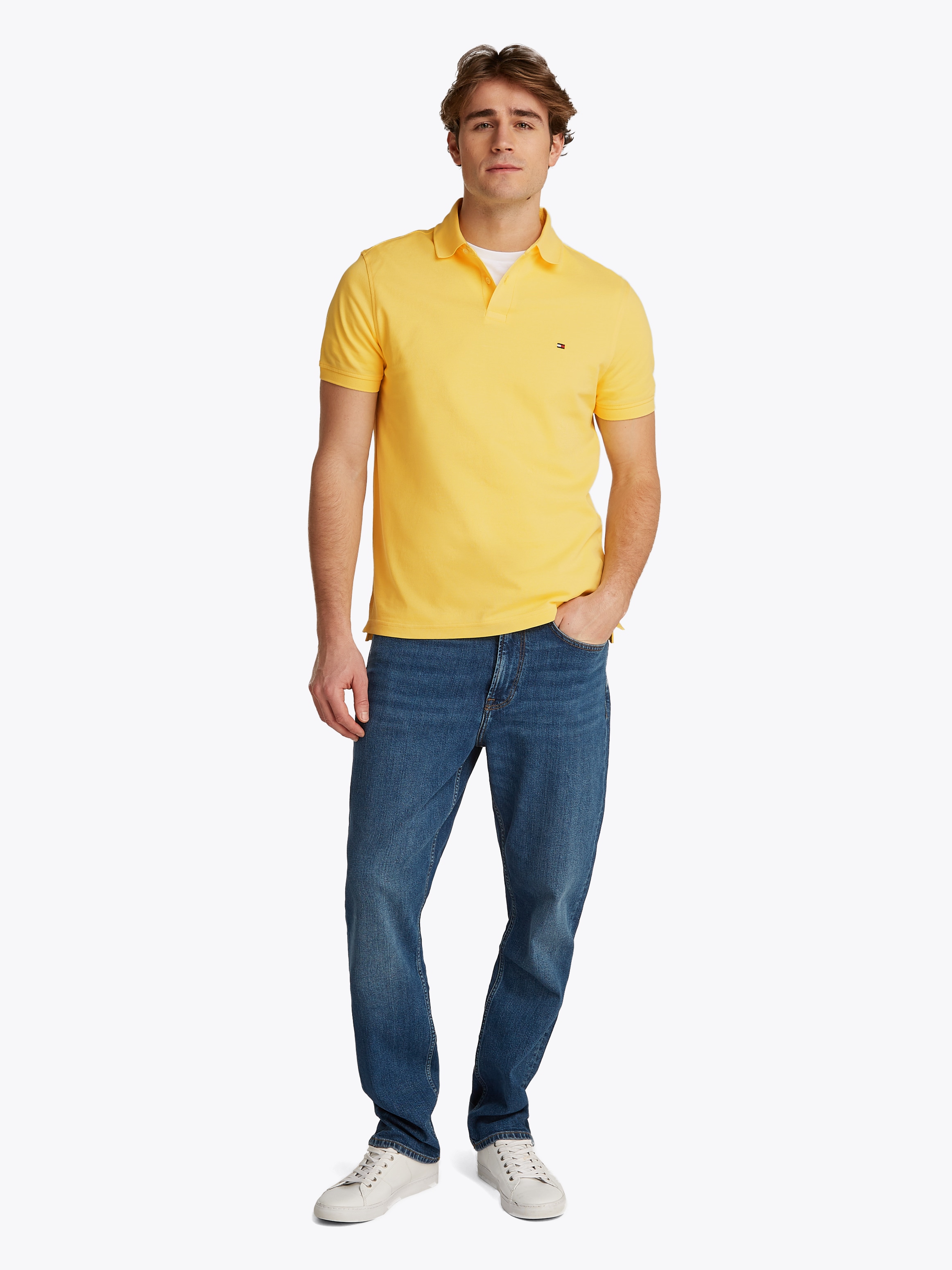 Tommy Hilfiger Poloshirt »1985 REGULAR POLO«, aus hochwertiger Baumwoll-Piqué-Qualität