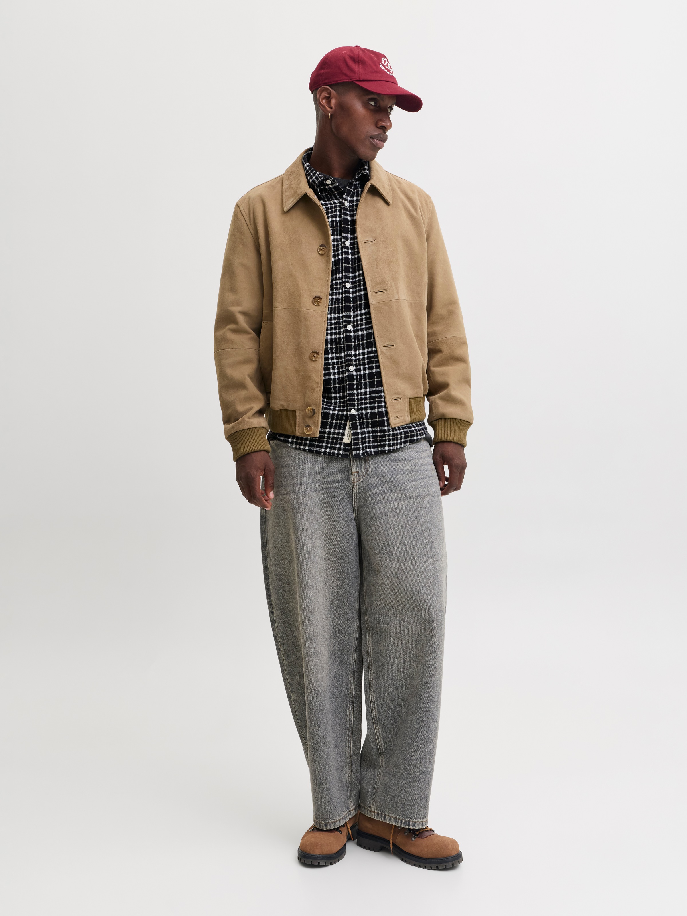 Jack & Jones Langarmhemd »JORFREDERIKSBERG FLANNEL SHIRT L/S« Baumwolle, regular fit