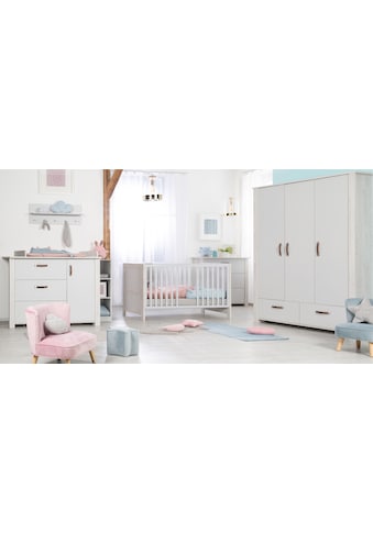 roba® Babyzimmer-Komplettset »Mila«, (Set, 3 St.), mit Kinderbett, Schrank und... kaufen
