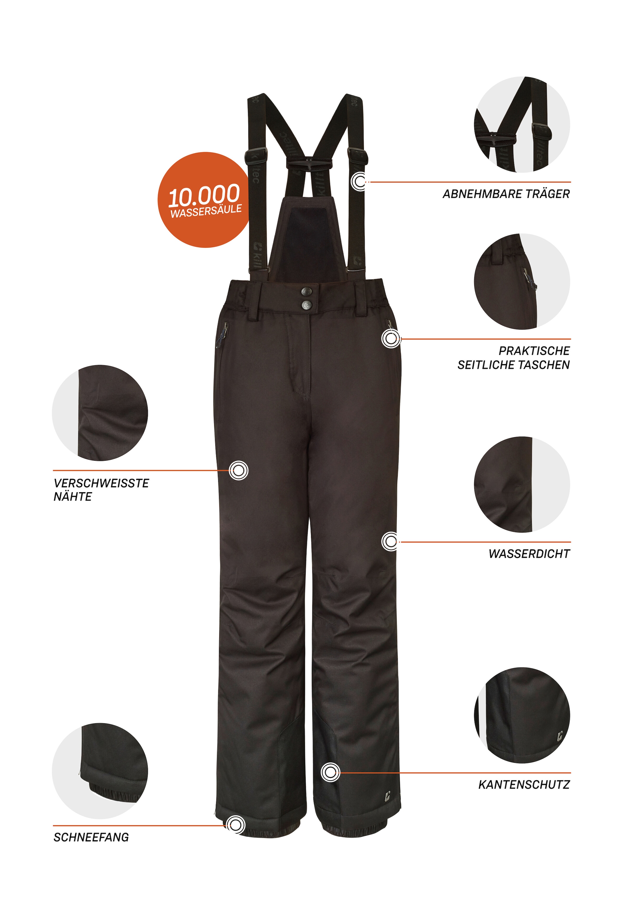 Killtec Skihose »Vitalya Jr«