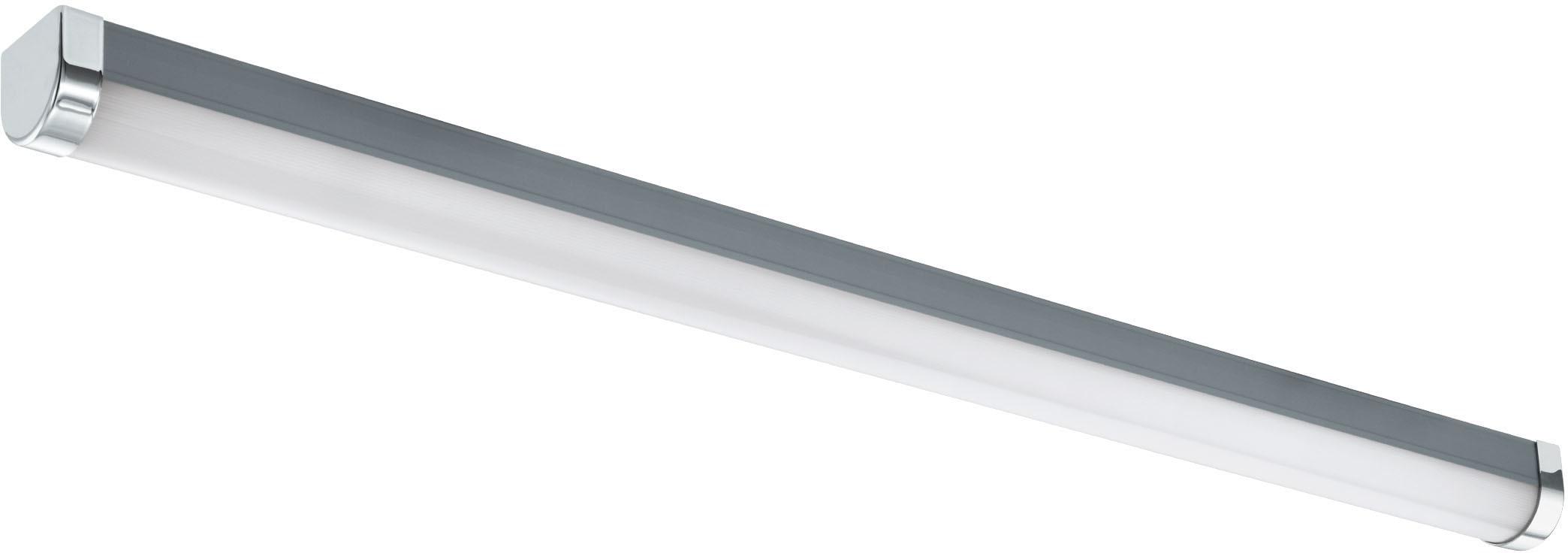 EGLO LED-Deckenleuchte »TRAGACETE 1« in silber und chrom aus Kunststoff, Stahl / inkl. LED fest integriert - 18,5 Watt