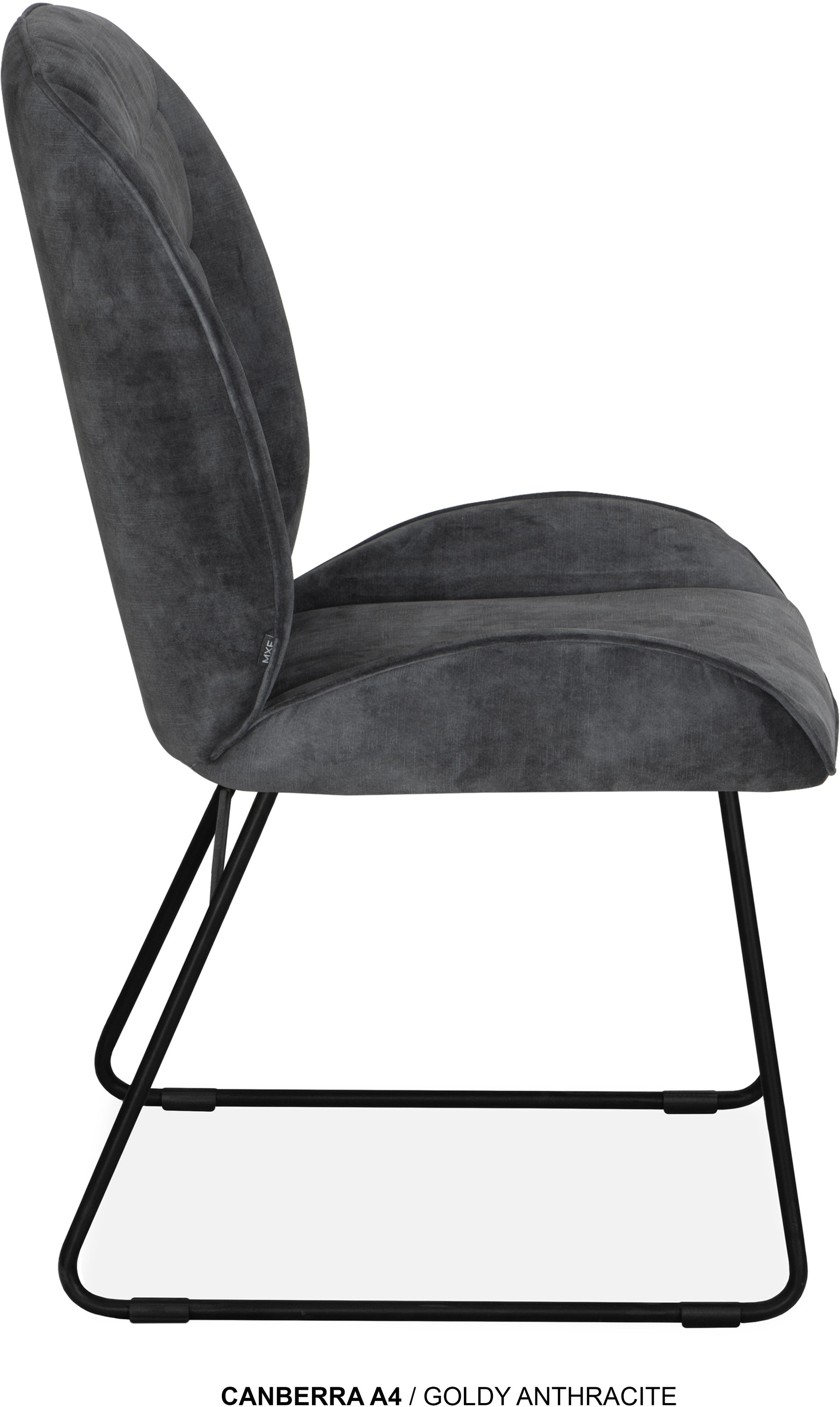 OMG Design Esszimmerstuhl »Canberra« (Set) 1 Stk.Esszimmerstuhl, pflegeleichter Samtvelour Bezug