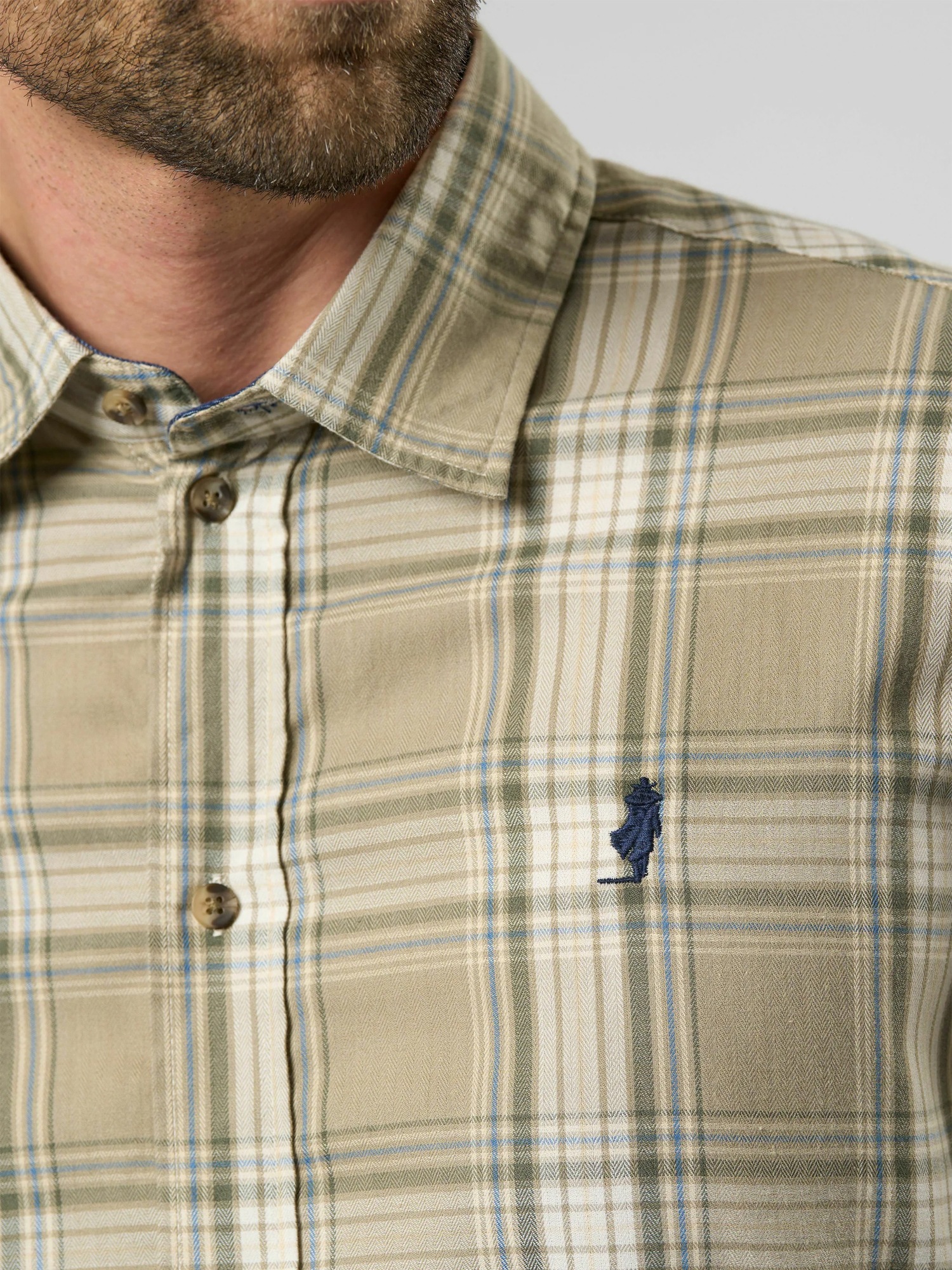 MCS Langarmhemd »MCS shirt Rex«