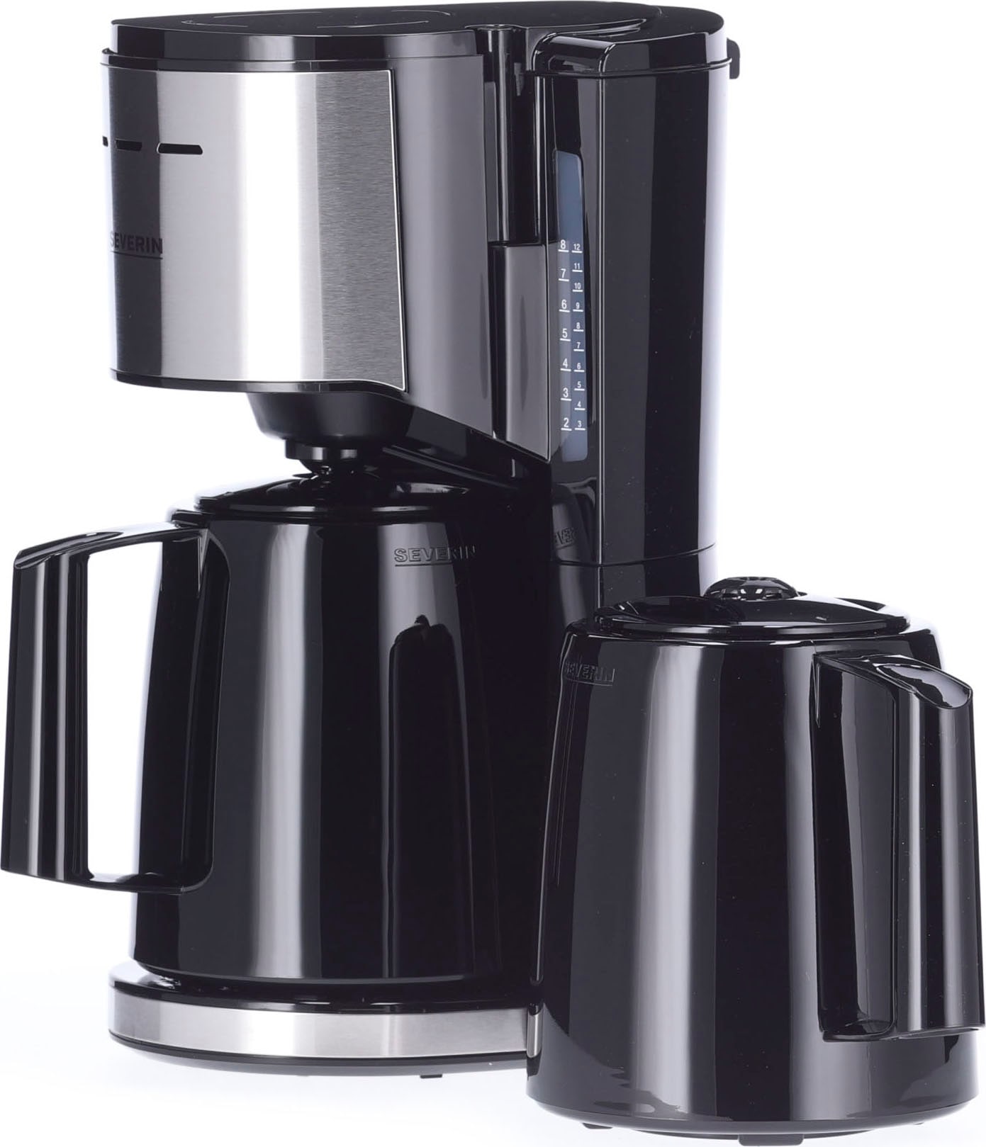 Severin Filterkaffeemaschine »KA 9308, mit 2 Thermokannen«, 1 l Kaffeekanne,  Papierfilter, 1x4 kaufen | BAUR | Filterkaffeemaschinen