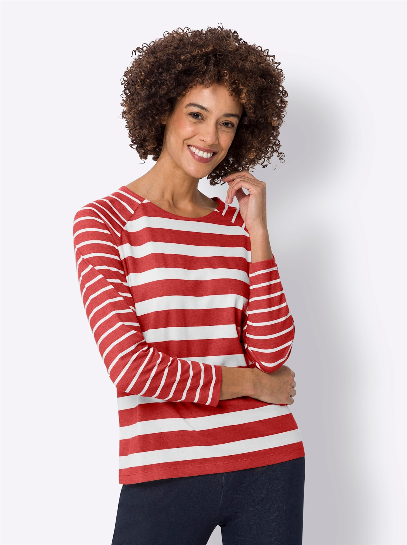 Classic Basics Langarmshirt "Streifenshirt" 1 Stk. günstig online kaufen