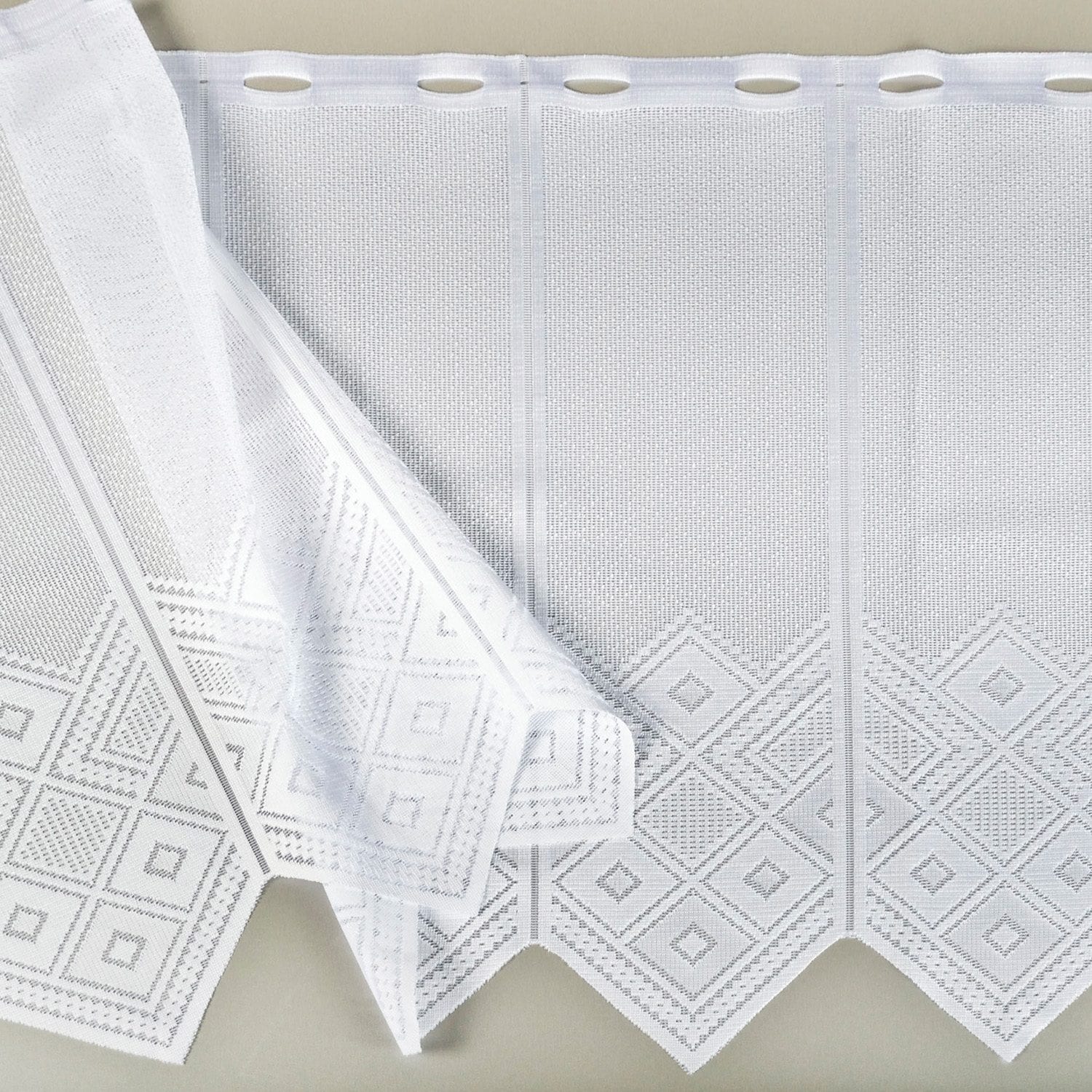 Thumbnail - Gerster Scheibengardine "CARLINA" Stangendurchzug 1 Stk. tlg.