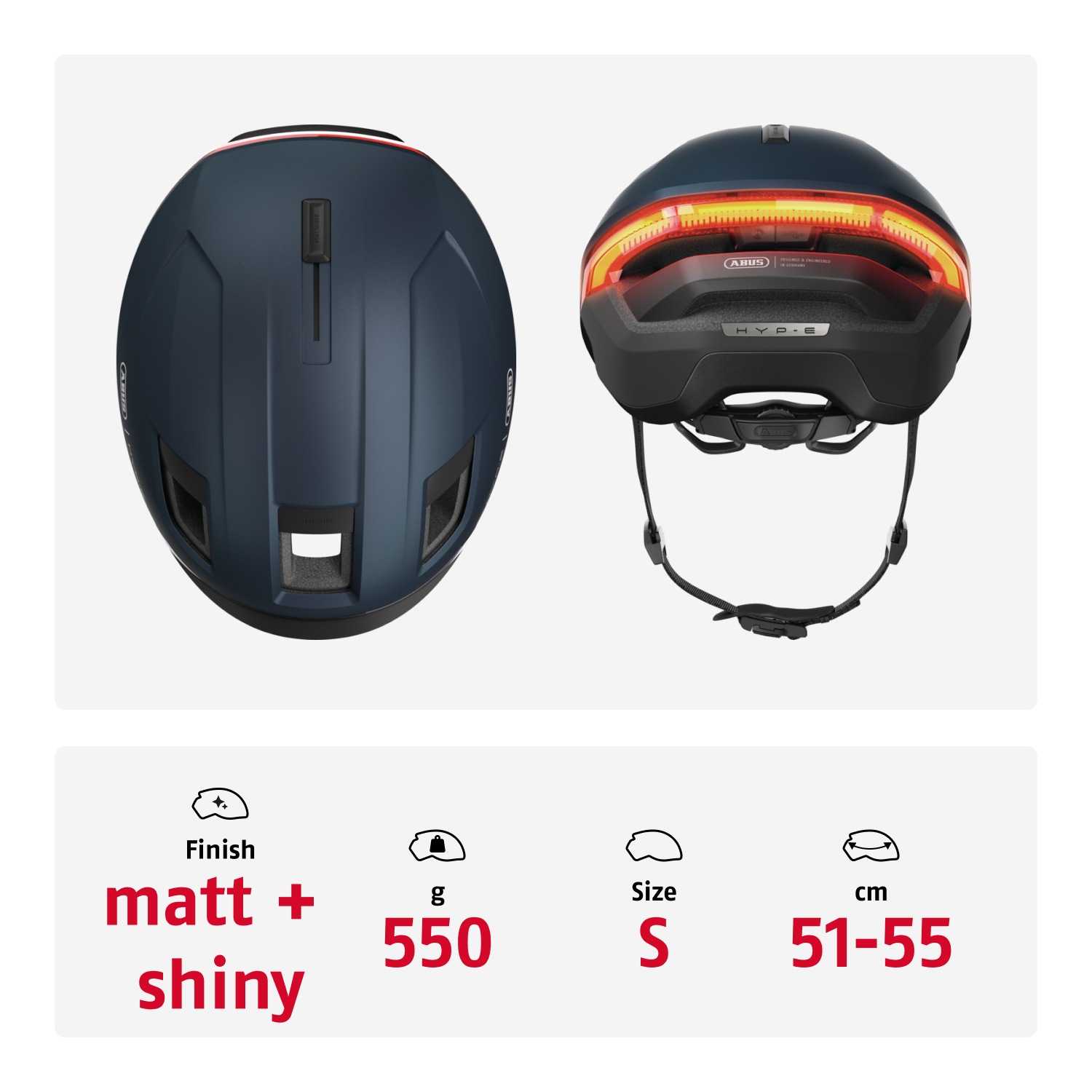 ABUS Fahrradhelm »HYP-E«