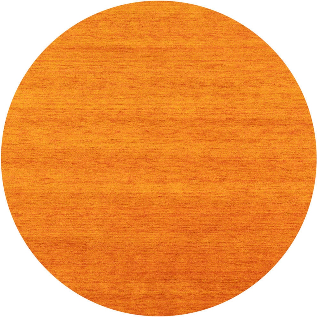 morgenland Wollteppich »Gabbeh Teppich handgewebt orange«, quadratisch