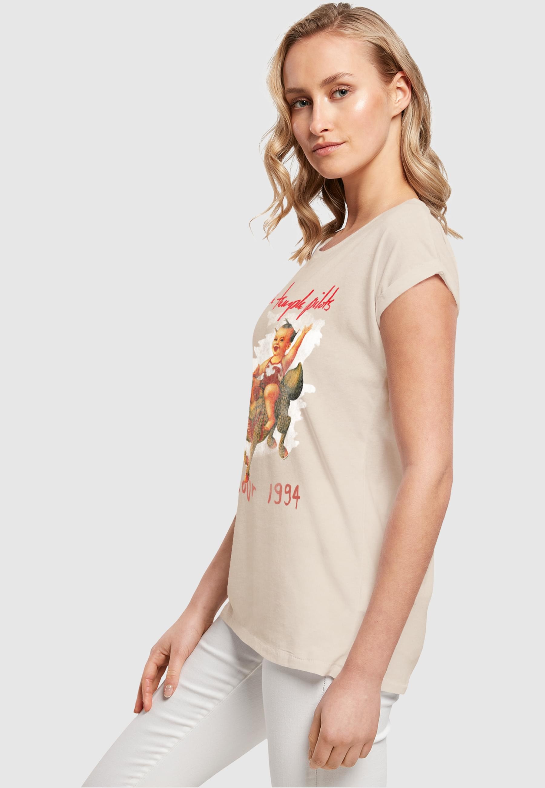 Merchcode T-Shirt »Merchcode Damen Ladies Stone Temple Pilots - Tour 94 T-Shirt«