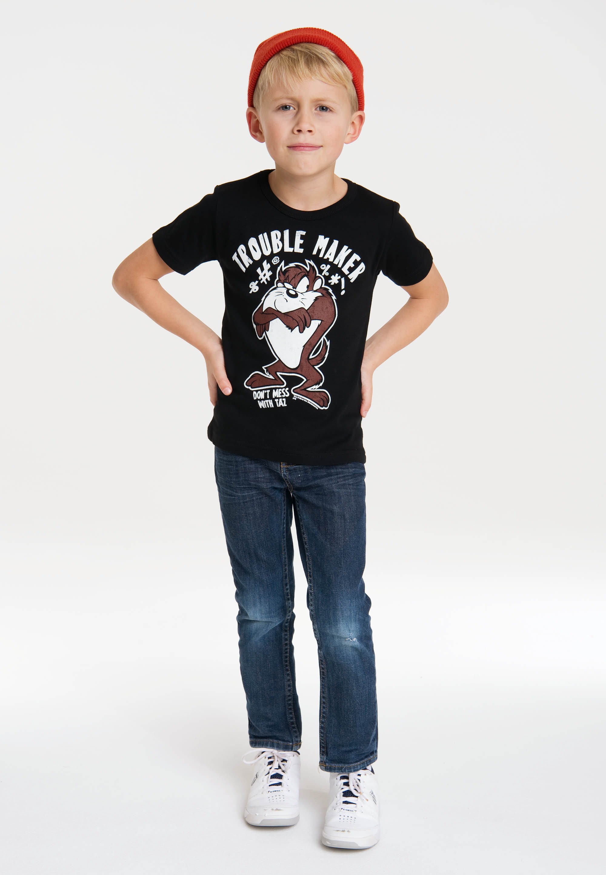 LOGOSHIRT T-Shirt »T-ShirtTaz - BAUR Looney Tunes«, | kaufen mit tollem Frontprint