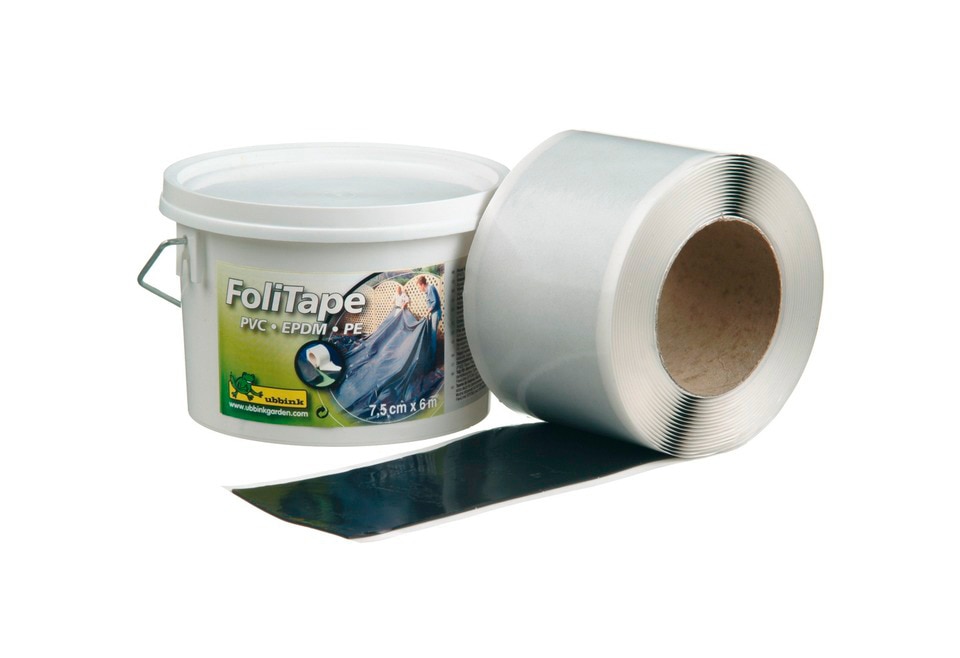 Ubbink Dichtband "FoliTape", 7,6 cm x 6 Meter