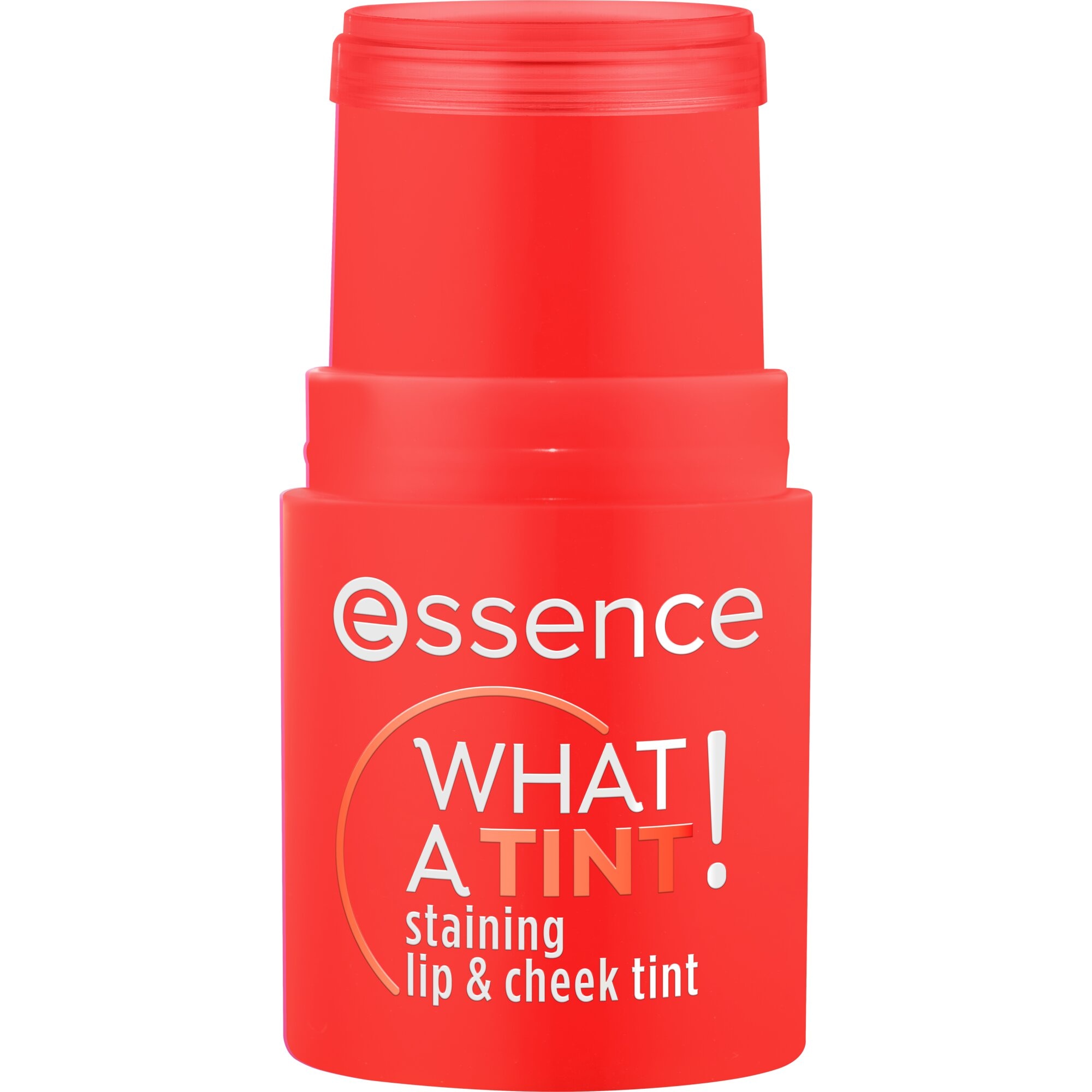 Essence Rouge »WHAT A TINT! staining lip & cheek tint«, (Set, 3 tlg.), 3-tlg., glänzend, Balsam, leichte Deckkraft, alle Hauttypen