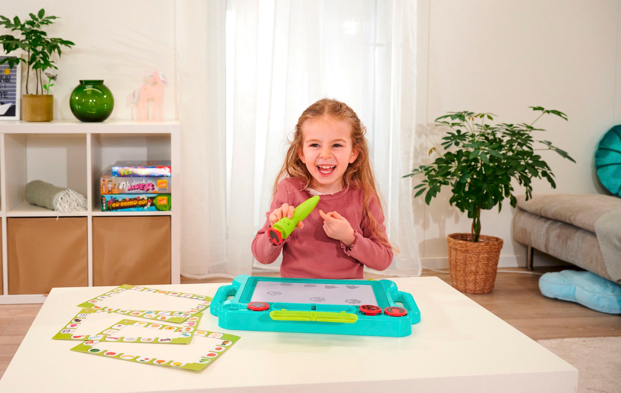 SIMBA Zaubertafel »Stampy, Maltafel mit Soundstift«