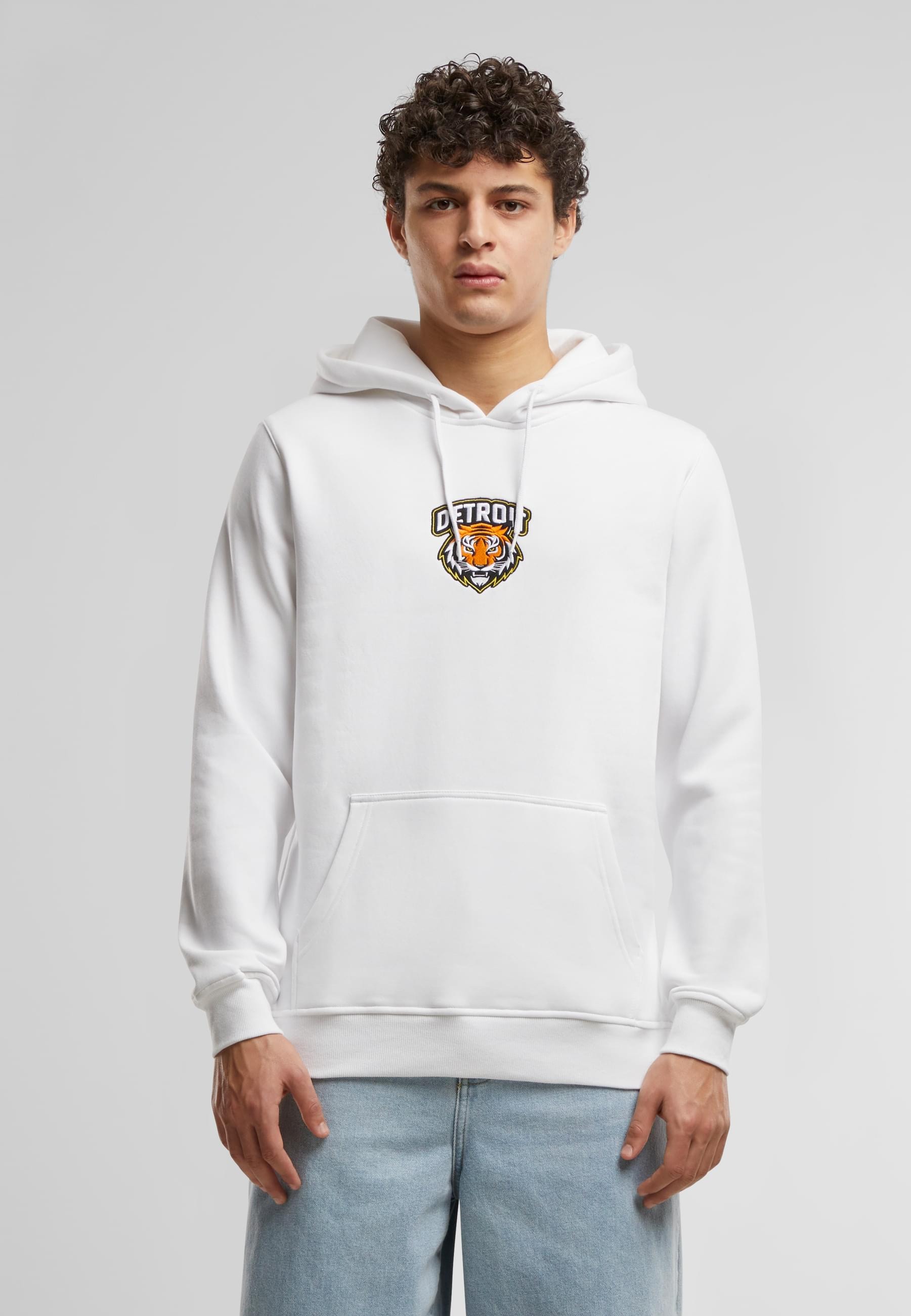 MisterTee Kapuzensweatshirt »MisterTee Detroit Tiger Head Hoody«, (1 tlg.)