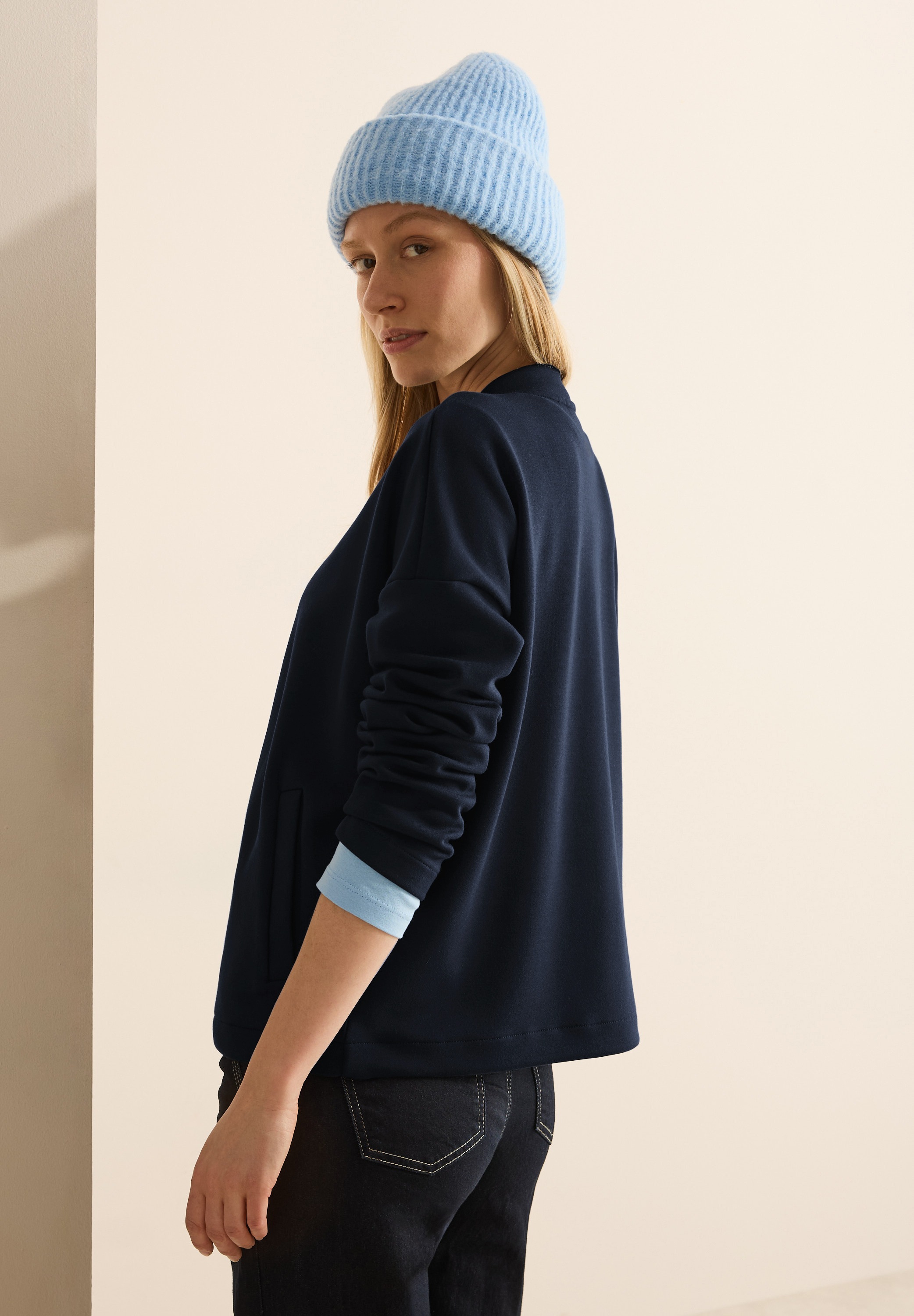 Cecil Sweatblazer, mit Taschen günstig online kaufen